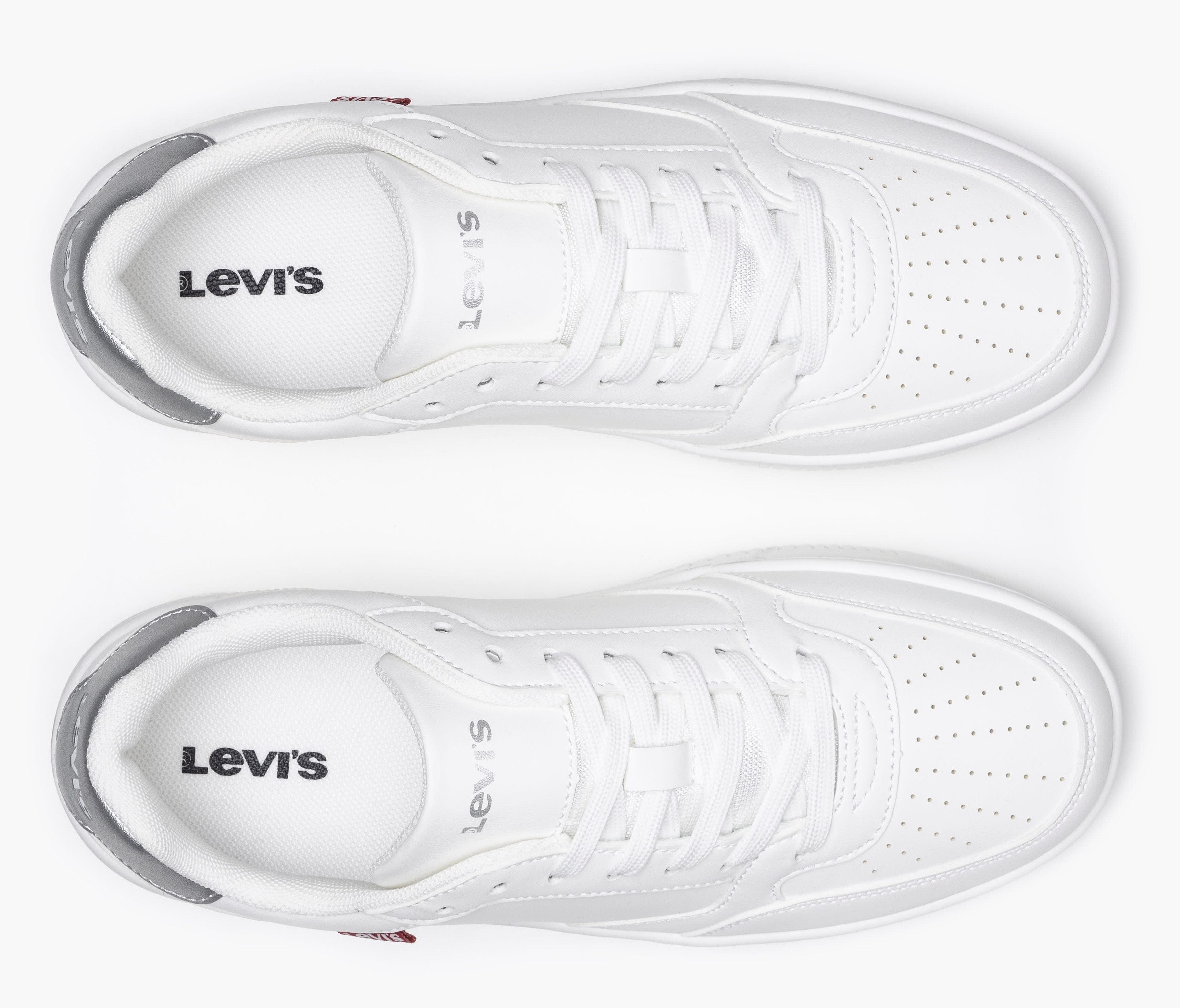 Levi's Sneakers Paige vrijetijdsschoen lage schoen veterschoen met rood label