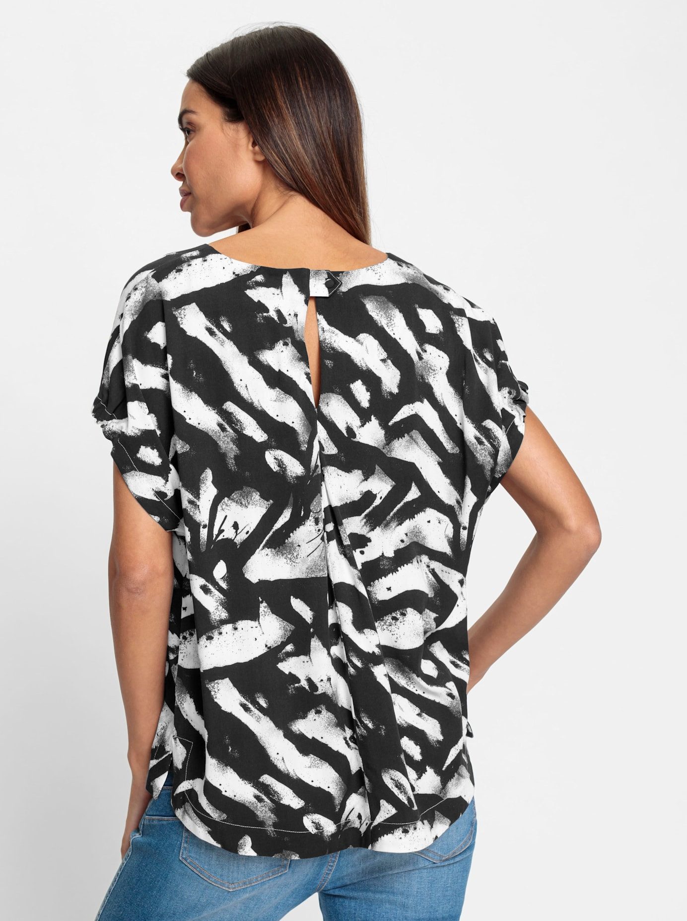 heine Blouse met korte mouwen