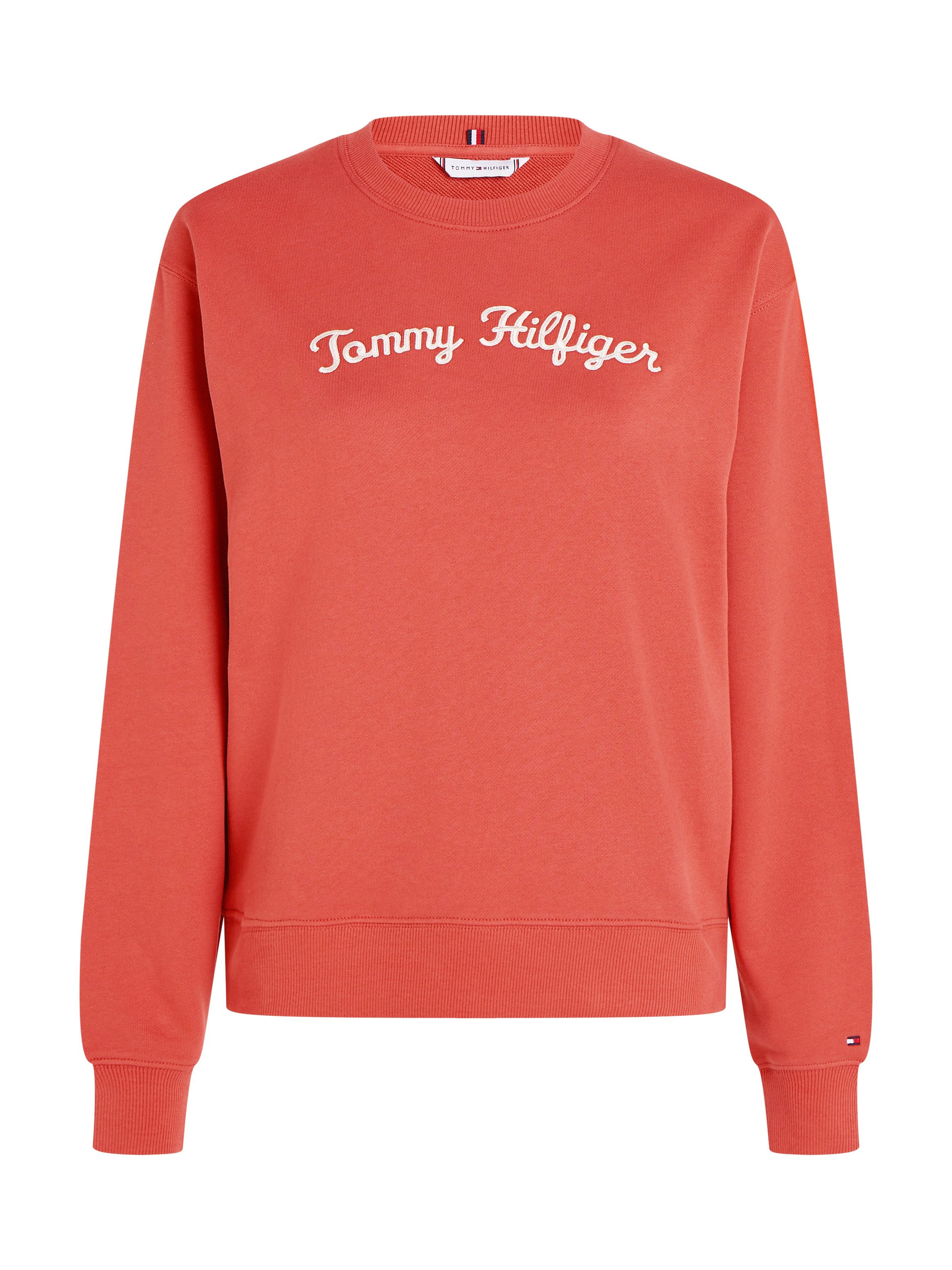 Tommy Hilfiger Curve Sweatshirt CRV MDRN REG SCRIPT SWEATSHIRT