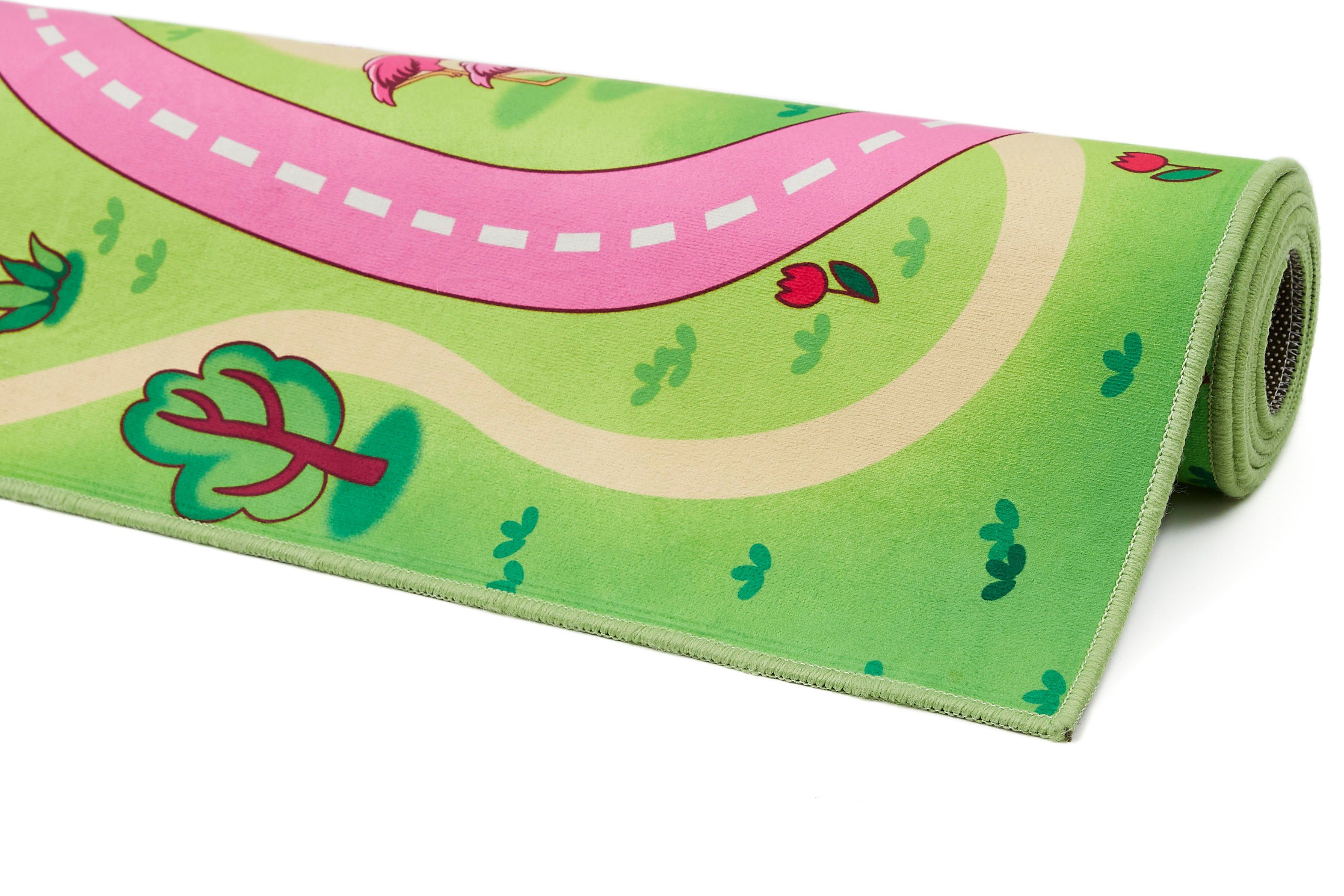 Andiamo Kindervloerkleed Street Straat speel tapijt, zachte speelmat, antislip