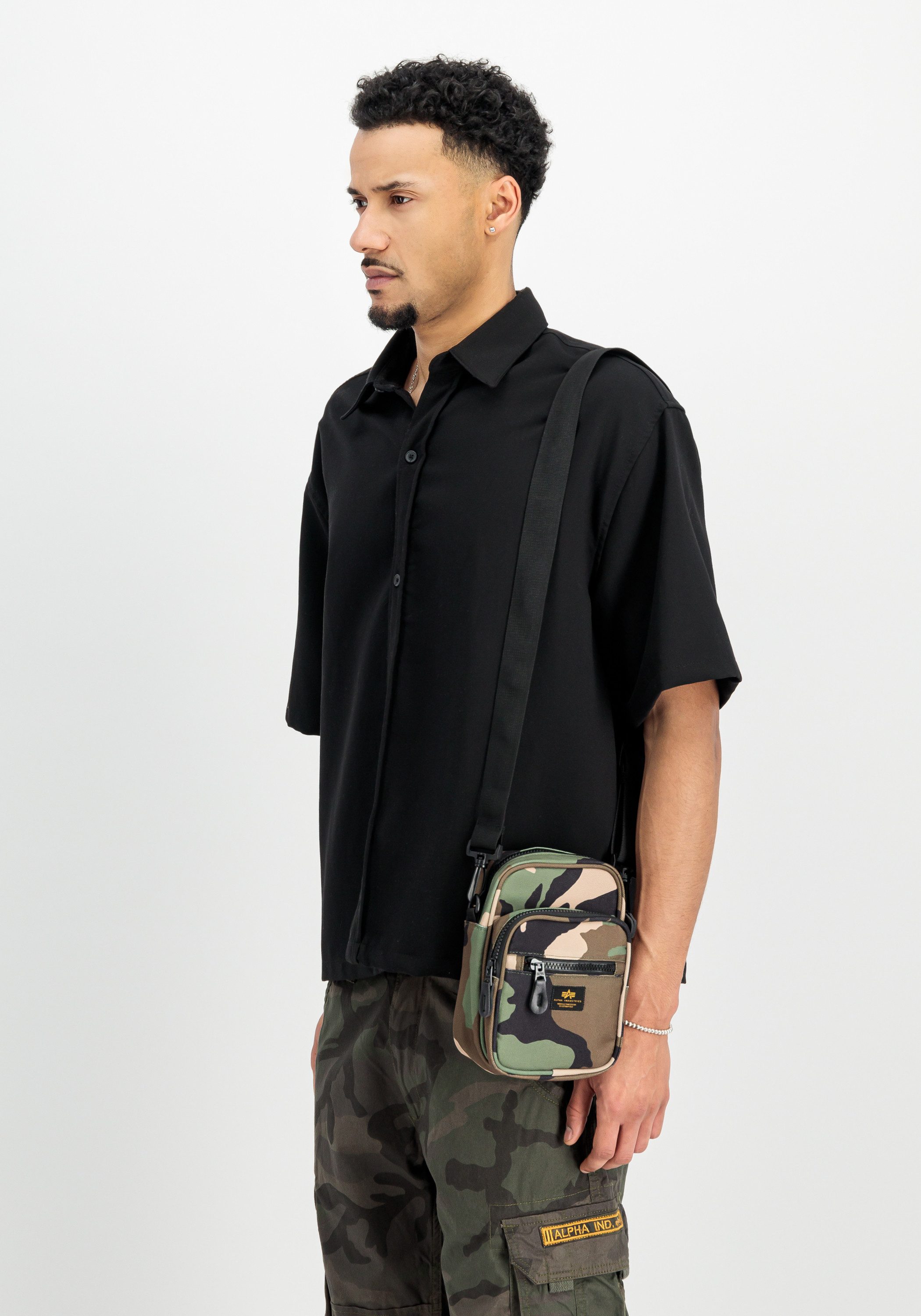 Alpha Industries Rugzak Alpha Industries Accessoires - Bags Label Messenger Bag Small