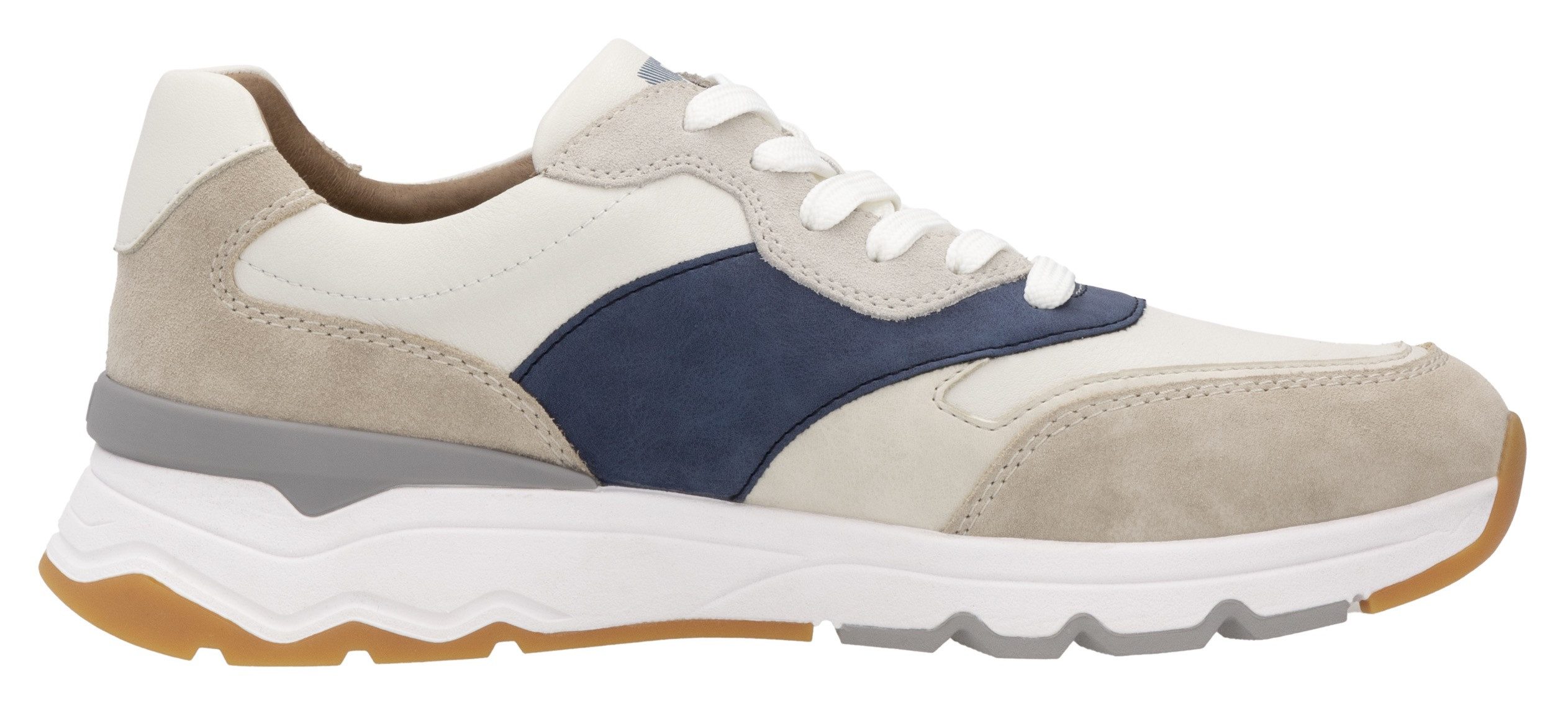 RIEKER Sport Sneakers veterschoen, lage schoen, vrijetijdsschoen met schachtversteviging