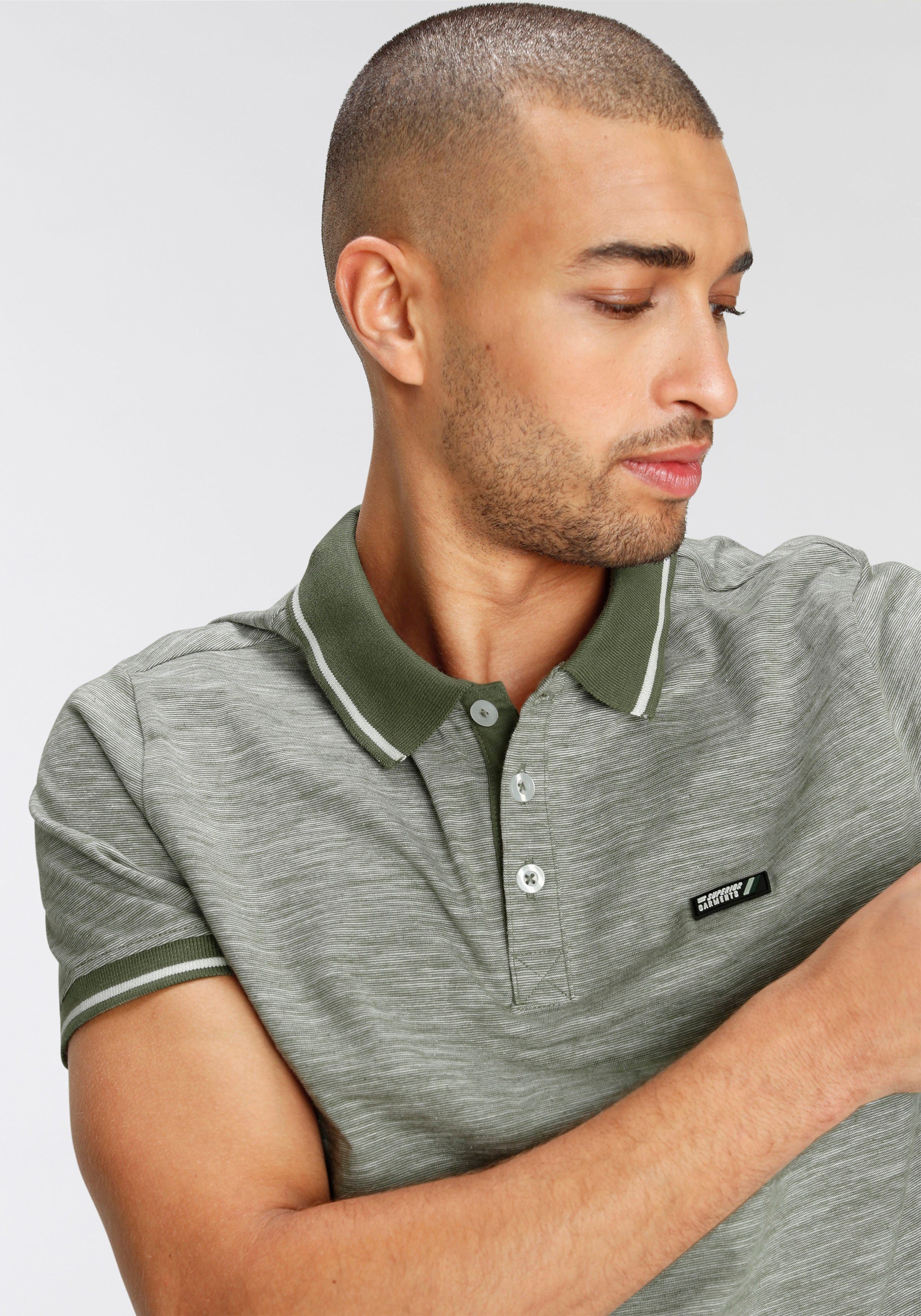 AJC Poloshirt Korte mouwen, smal gesneden, polokraag, ideaal voor sporten