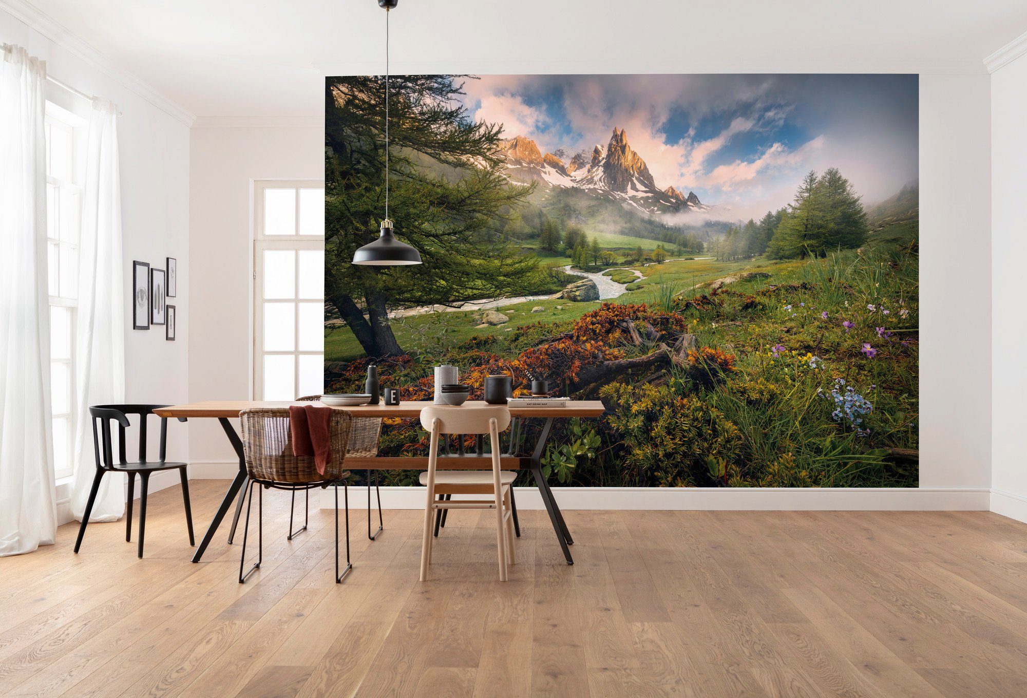 Komar Vliesbehang Digitale print vlies - The Last Paradise - Afmeting 400 x 280 cm (8 stuks)