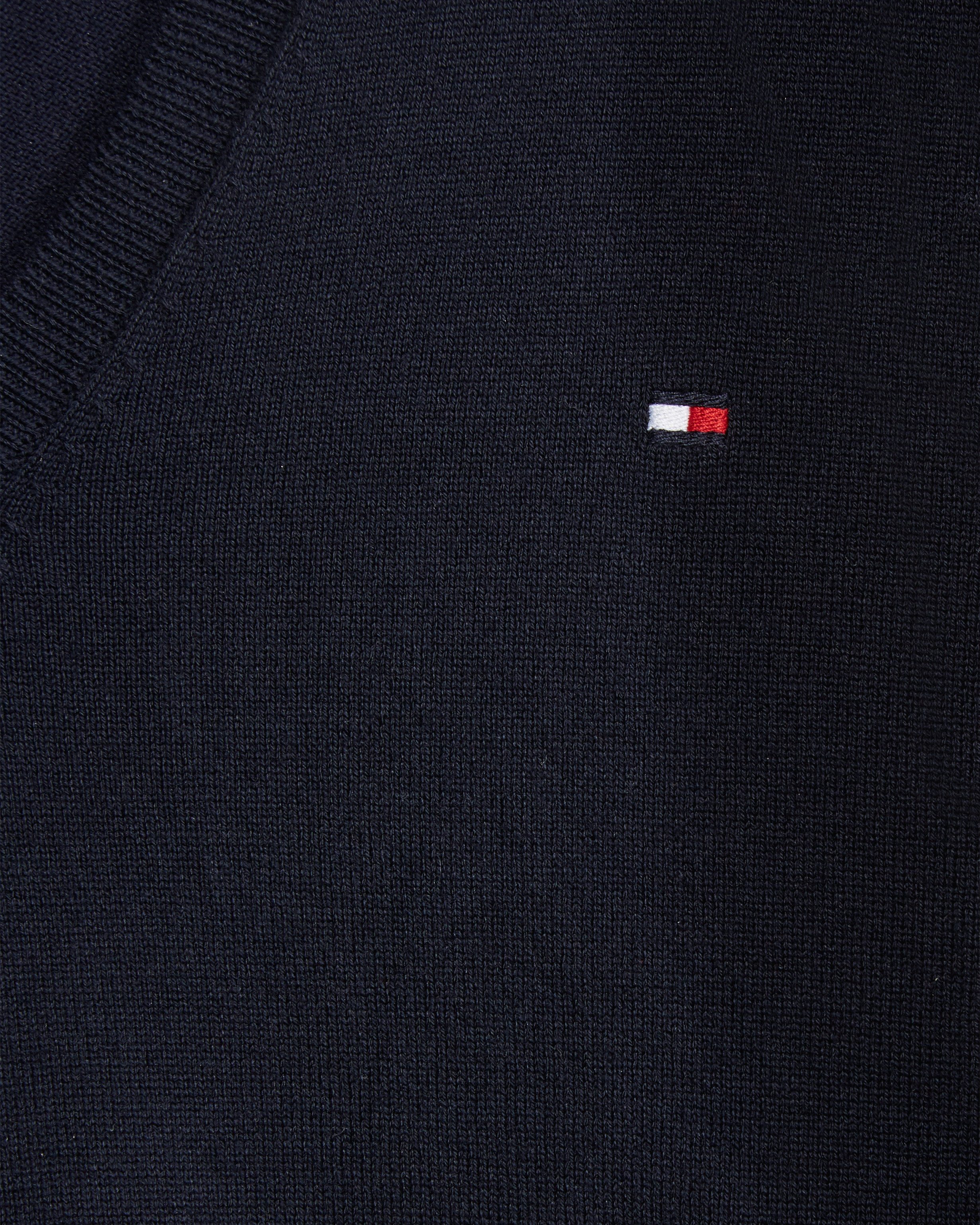 Tommy Hilfiger Trui met V-hals CO JERSEY STITCH V-NK SWEATER