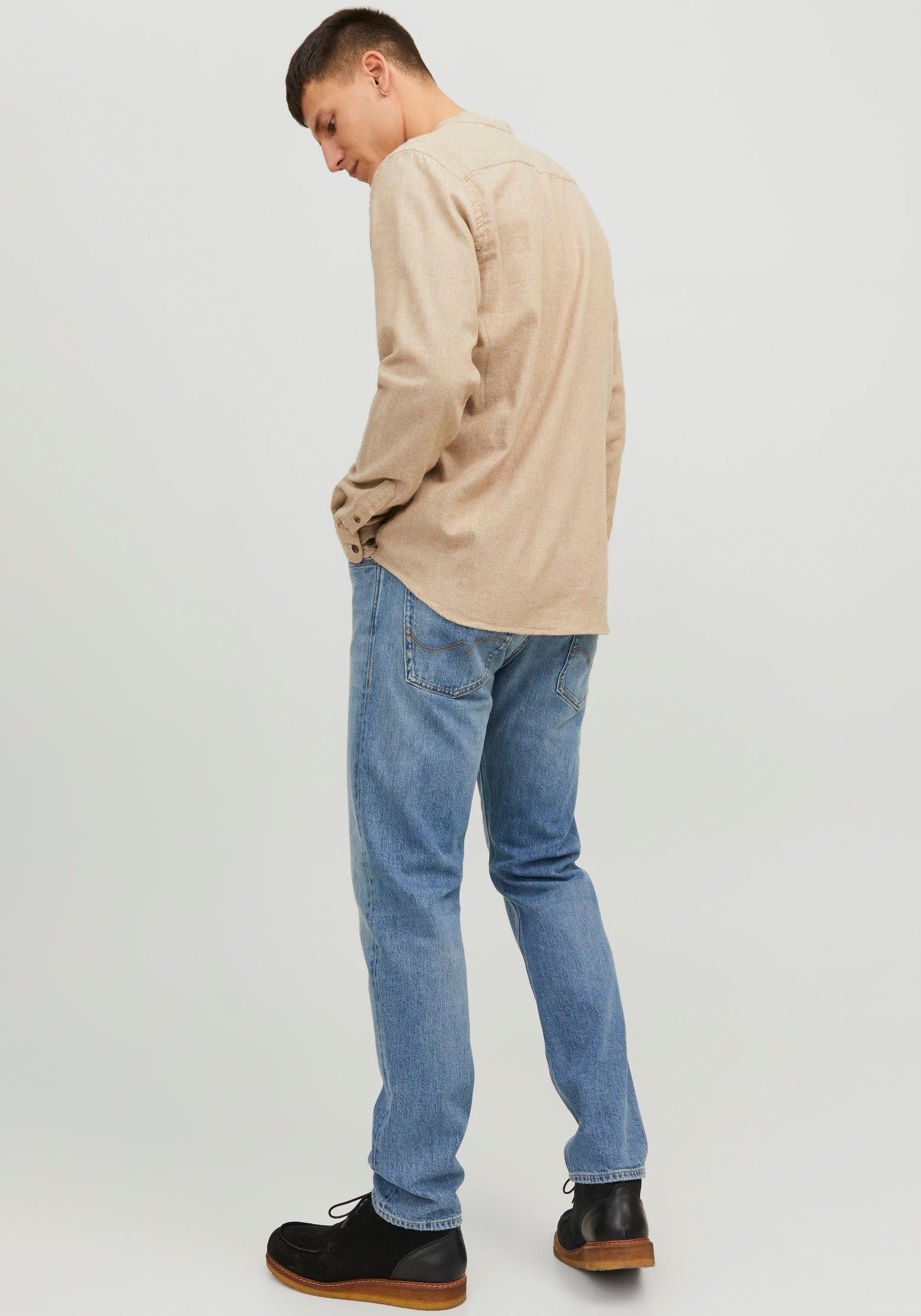 Jack & Jones Overhemd met lange mouwen JJEBAND MELANGE SHIRT LS SN