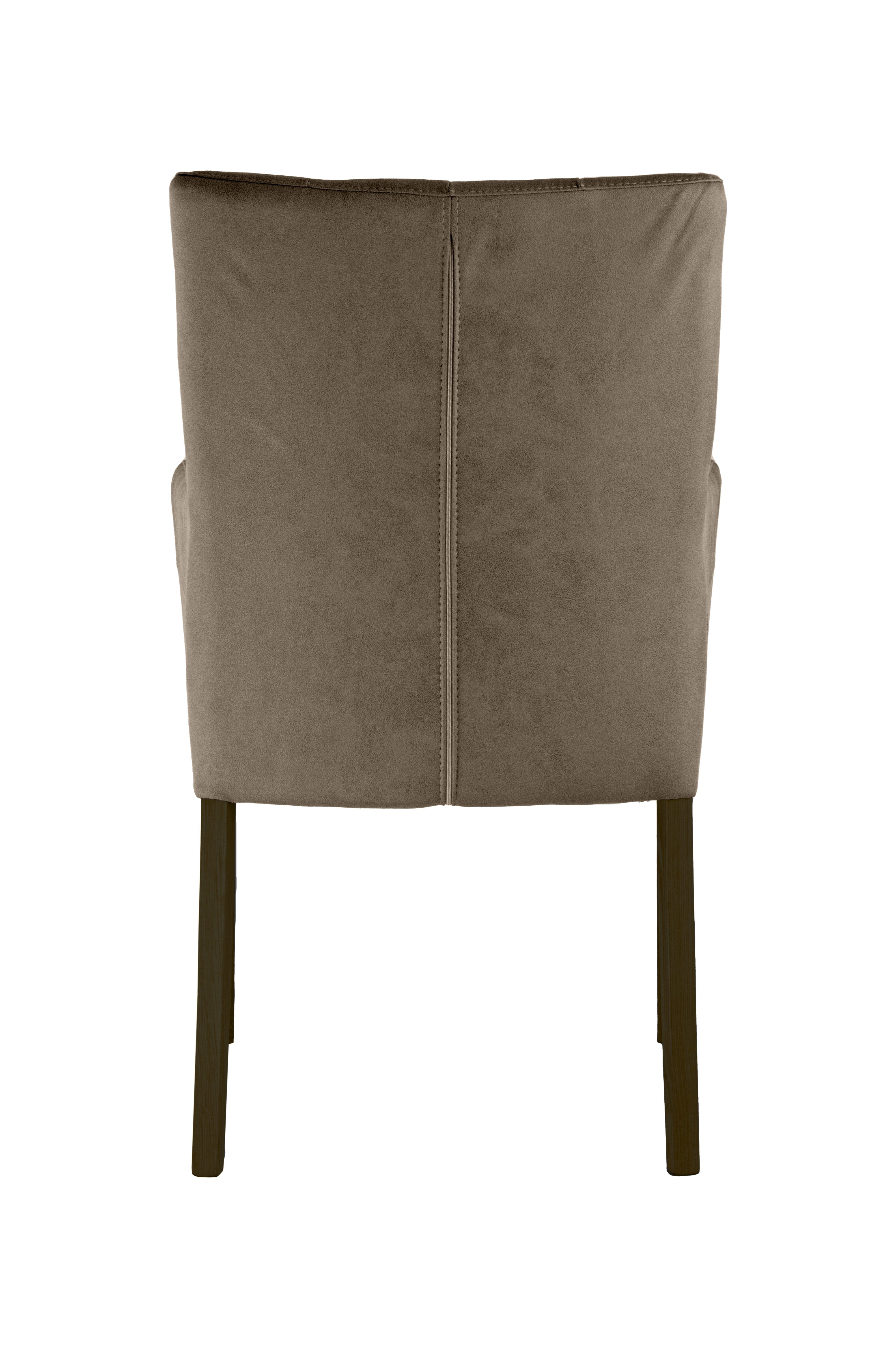 Home affaire Stoel met armleuningen Colorado Frame van massief hout (1 stuk)