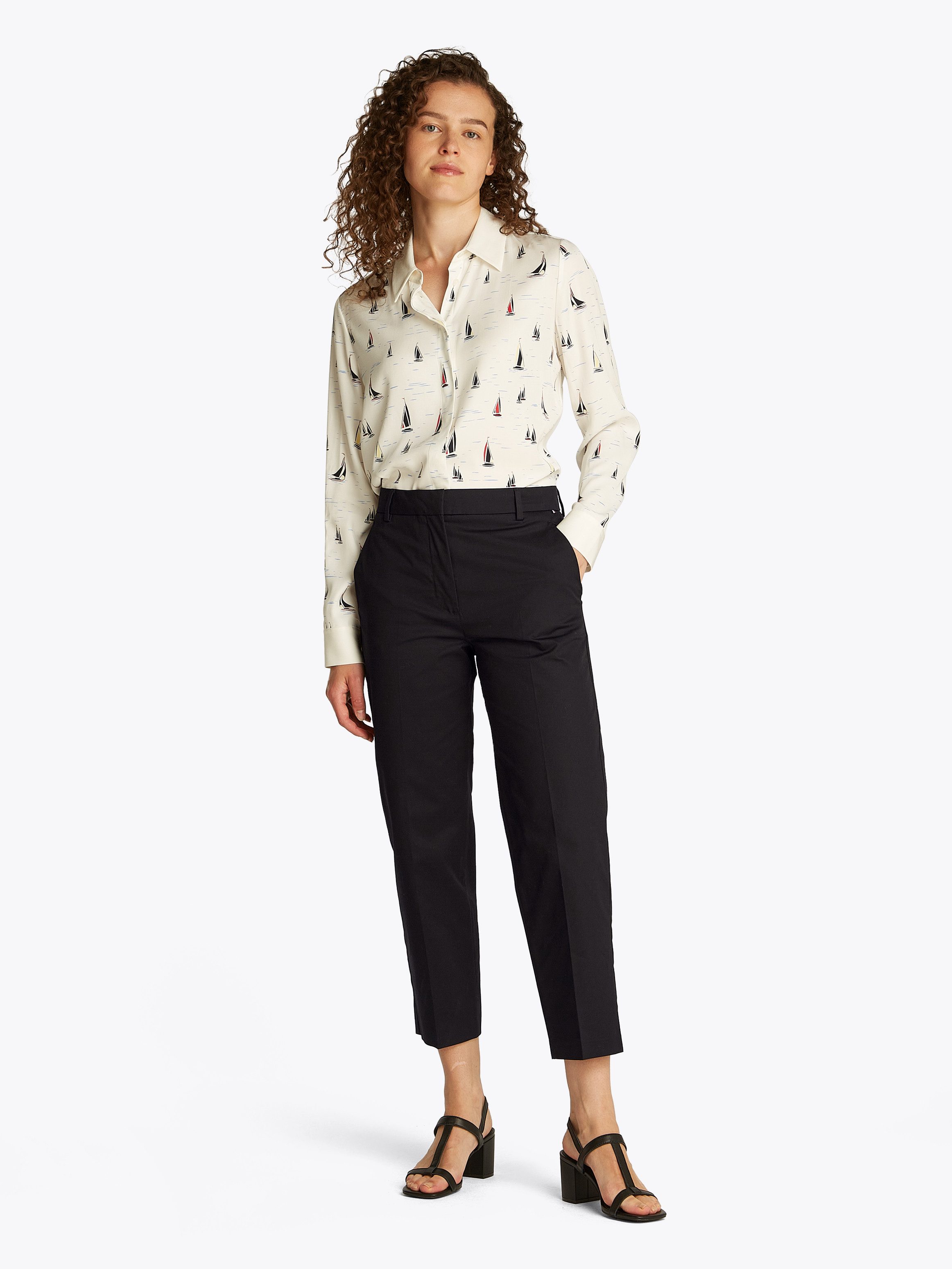 Tommy Hilfiger Chino met persplooien