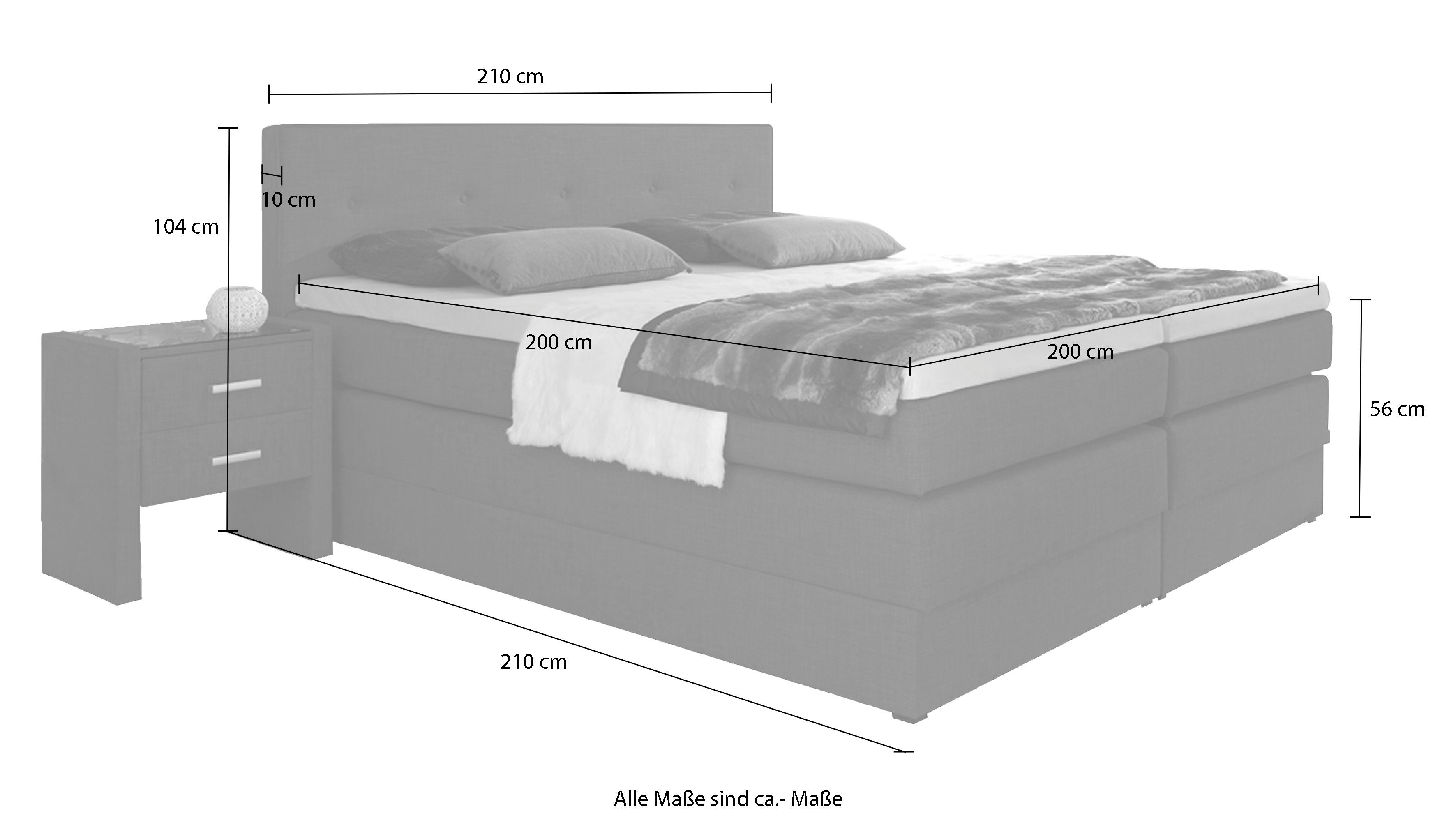 hapo Boxspring met bedkist