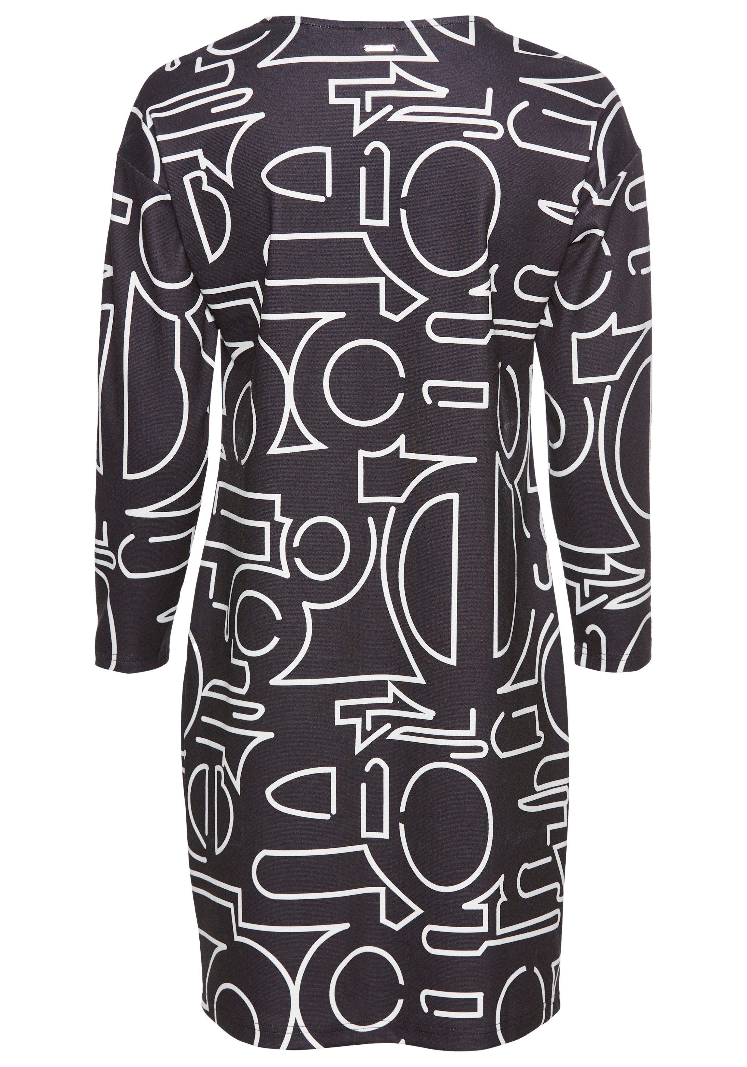 Laura Scott Shirtjurk met moderne print all-over
