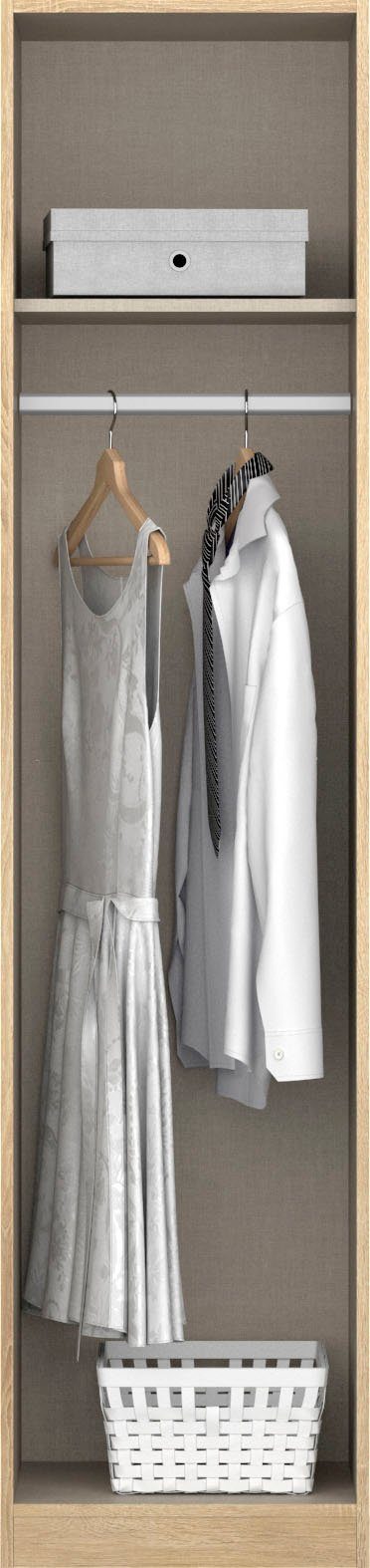 rauch Draaideurkast Kledingkast Kast Garderobe Slaapkamerkast CELLE in 4 breedtes en 2 hoogtes, optioneel met lades made in germany