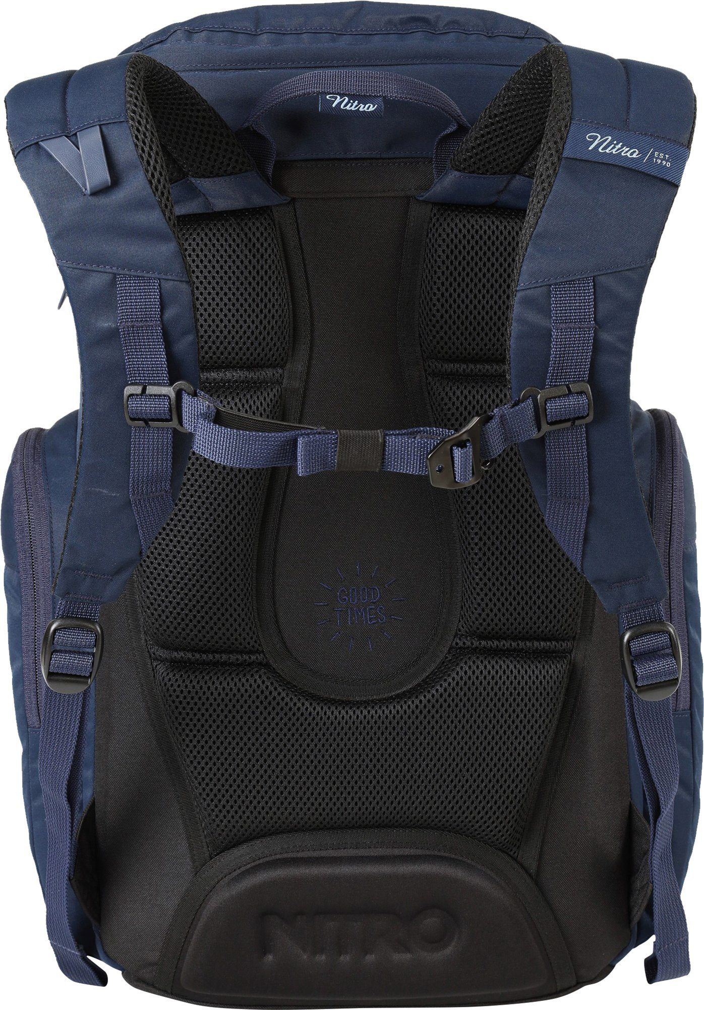 NITRO Vrijetijdsrugzak Daypacker met laptopvak, schoolrugzak, wandelaarsrugzak of streetpack