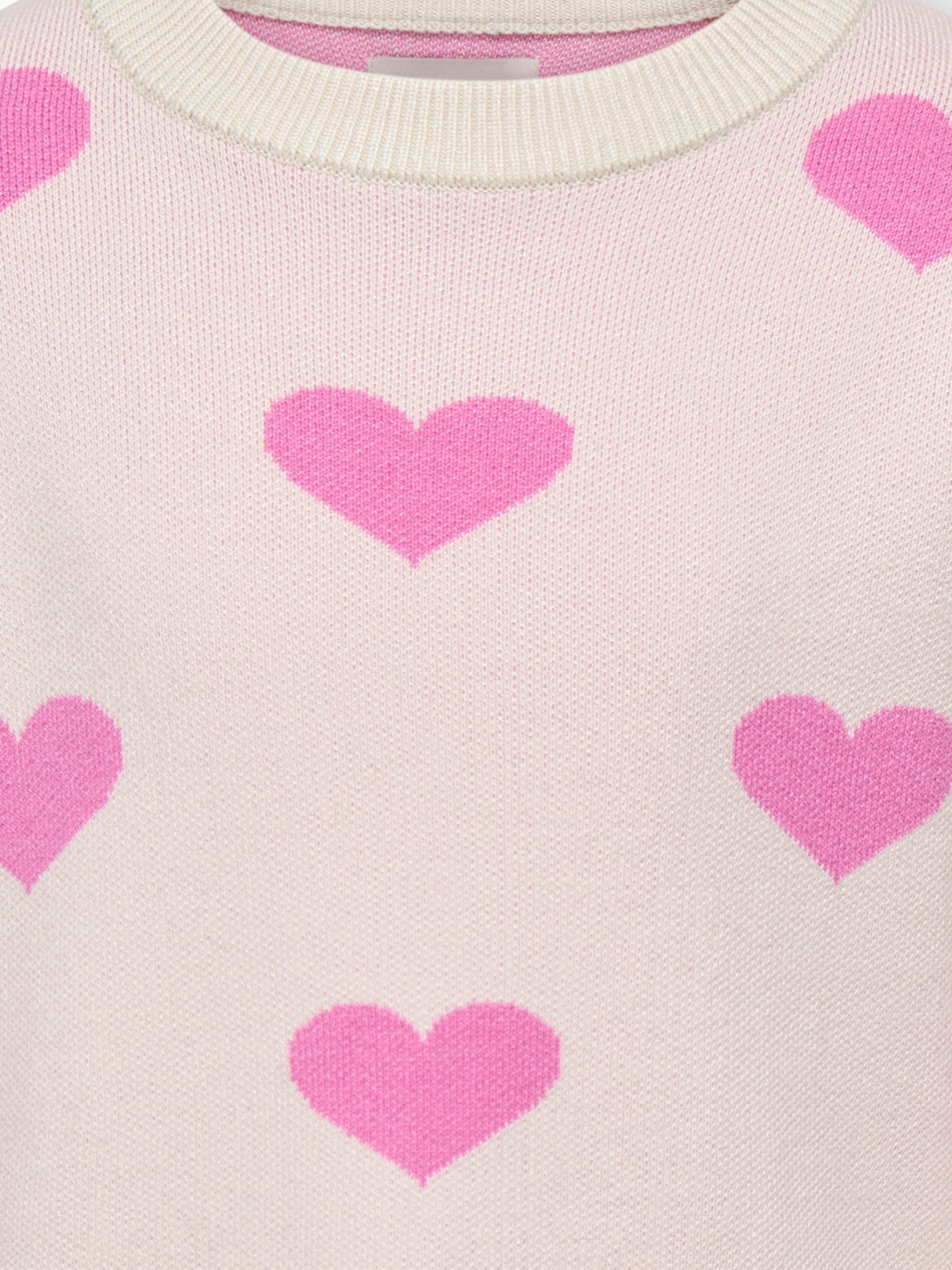 KIDS ONLY Trui met ronde hals KOGMONTANA LS JQ LOOSE O-NECK CP KNT
