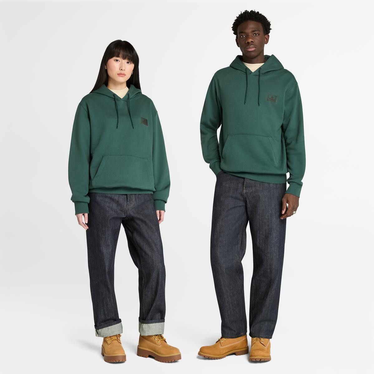 Timberland Hoodie Silicon Badge (BB) Hoodie (1-delig)