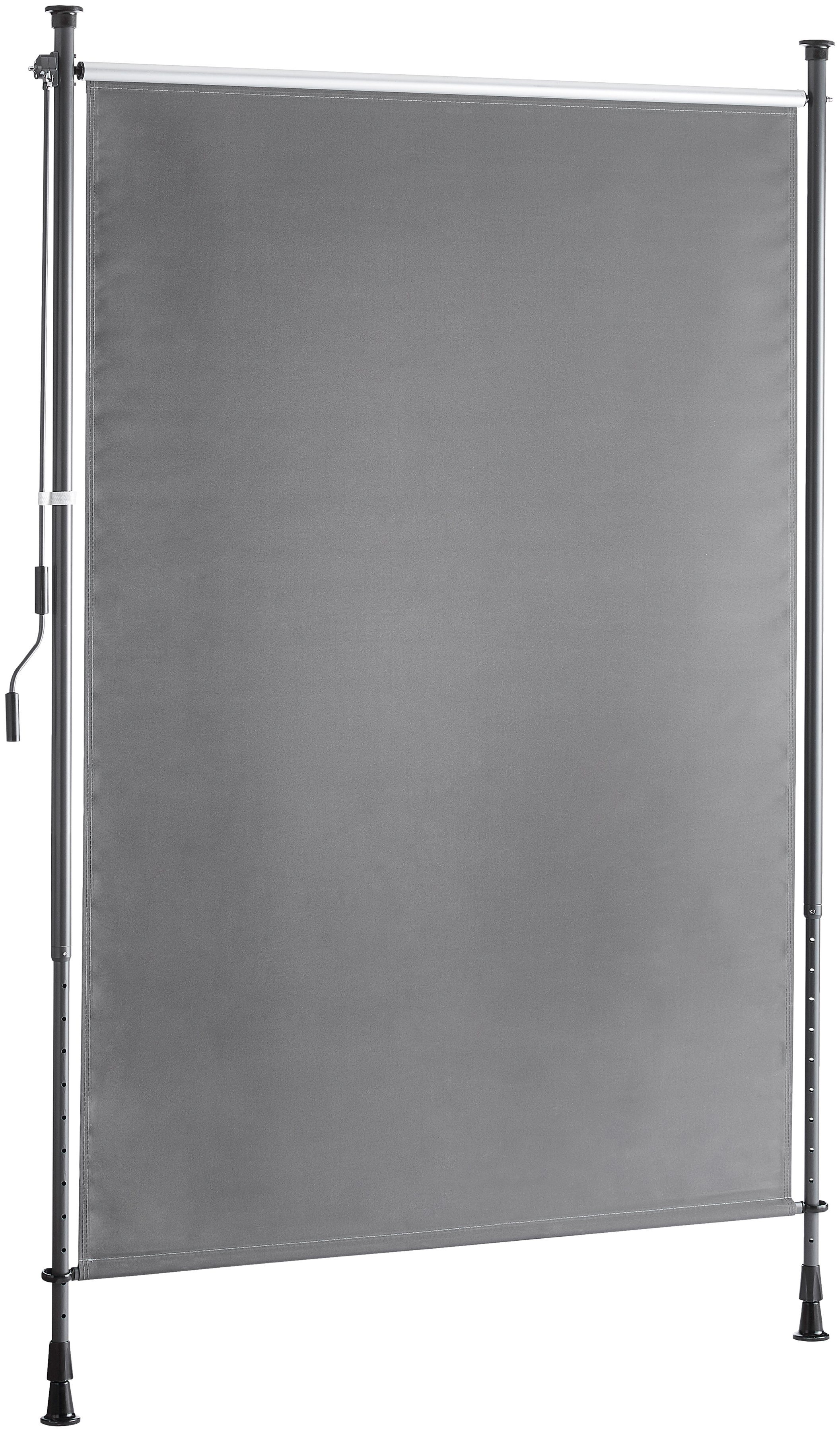 KONIFERA Verticale luifel Klemzonnescherm Bxh: 150x225 cm, met telescoopfunctie