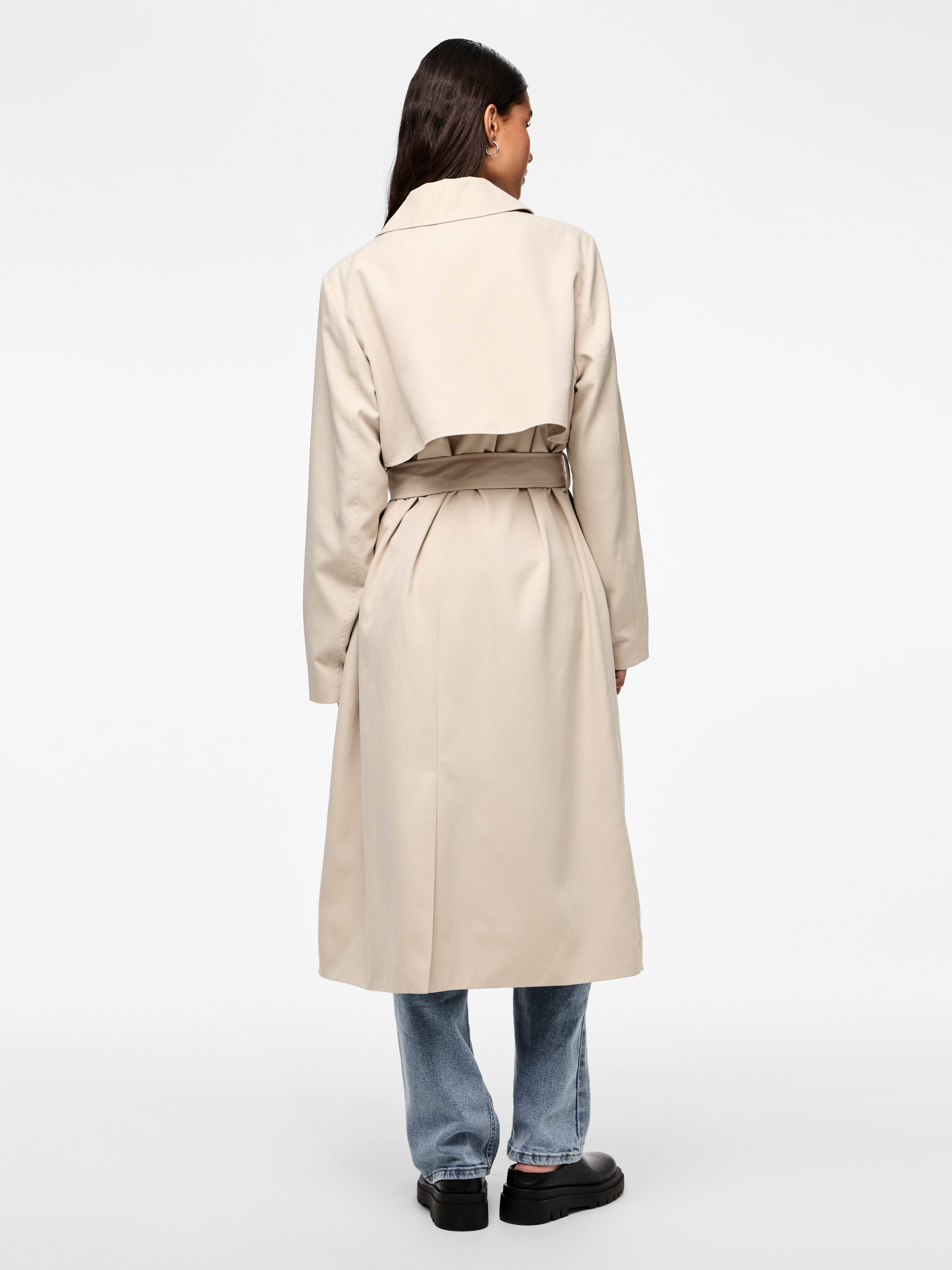 pieces Trenchcoat PCSCARLETT LS TRENCHCOAT NOOS