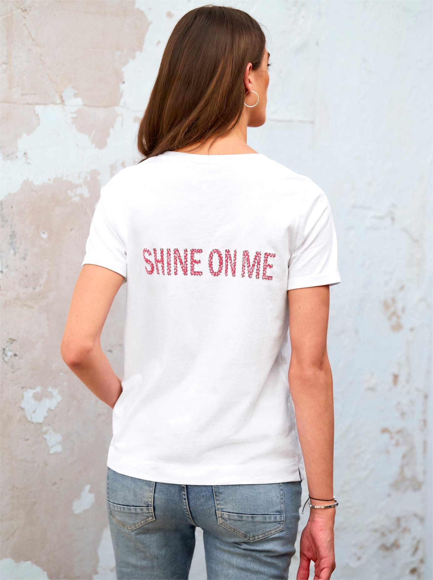heine Shirt met ronde hals Shirt (1-delig)