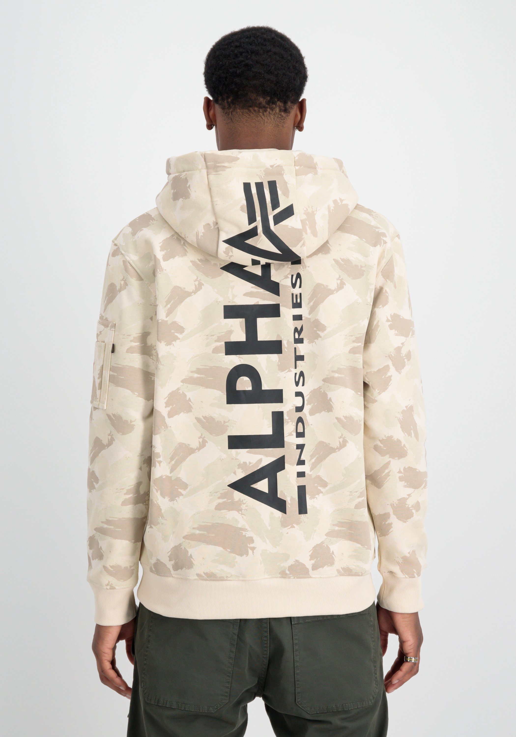 Alpha Industries Hoodie Alpha Industries Men - Hoodies Back Print Hoodie Camo