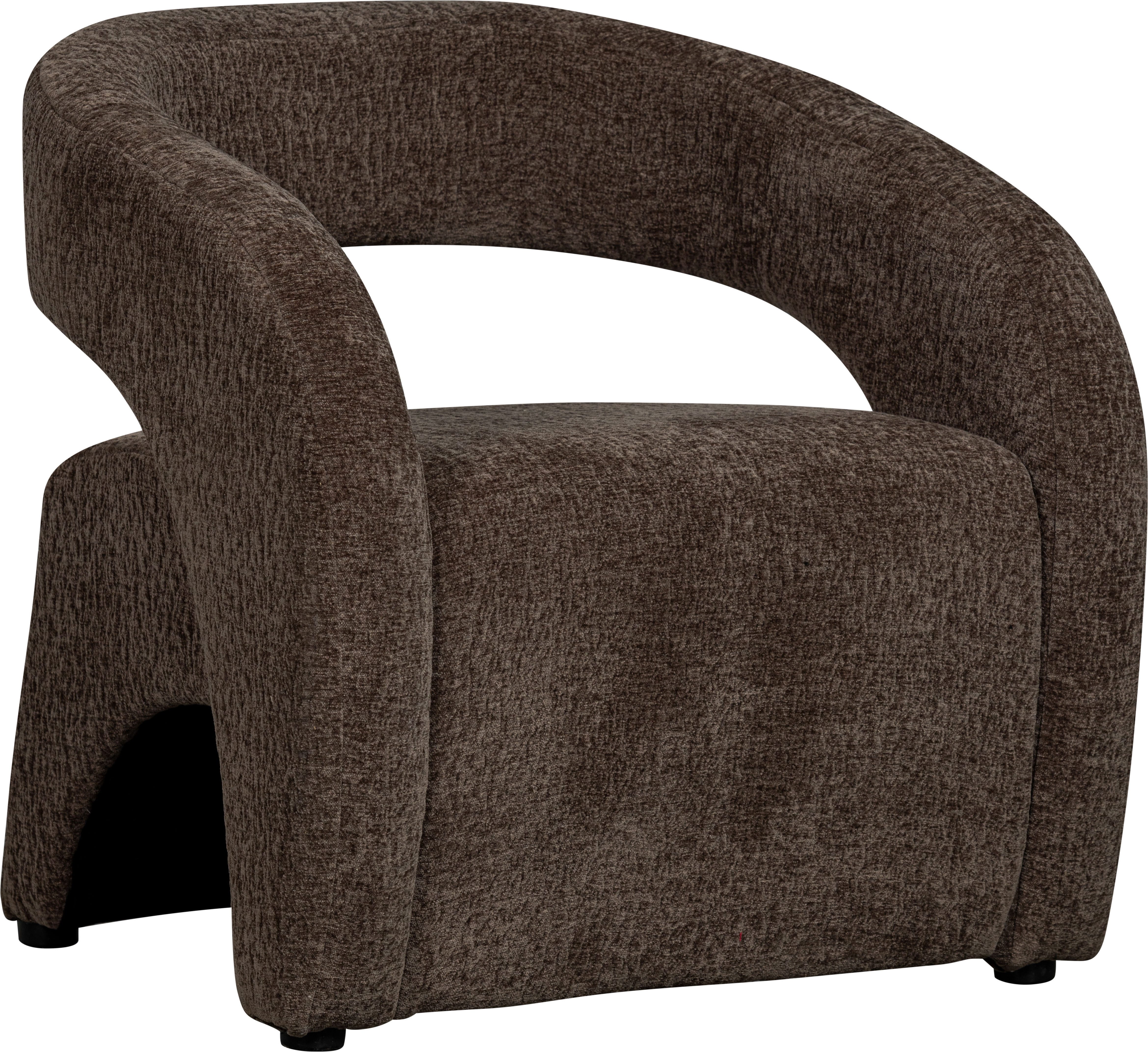 BePureHome Radiate Fauteuil Textured Espresso 73x73x74