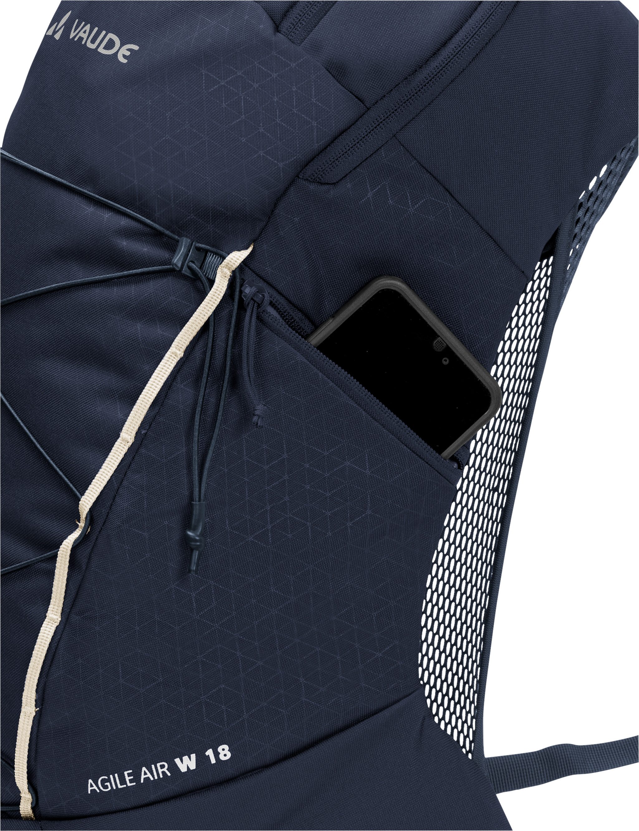 VAUDE Wandelrugzak WOMEN'S AGILE AIR 18 Uitgang voor drink systeem