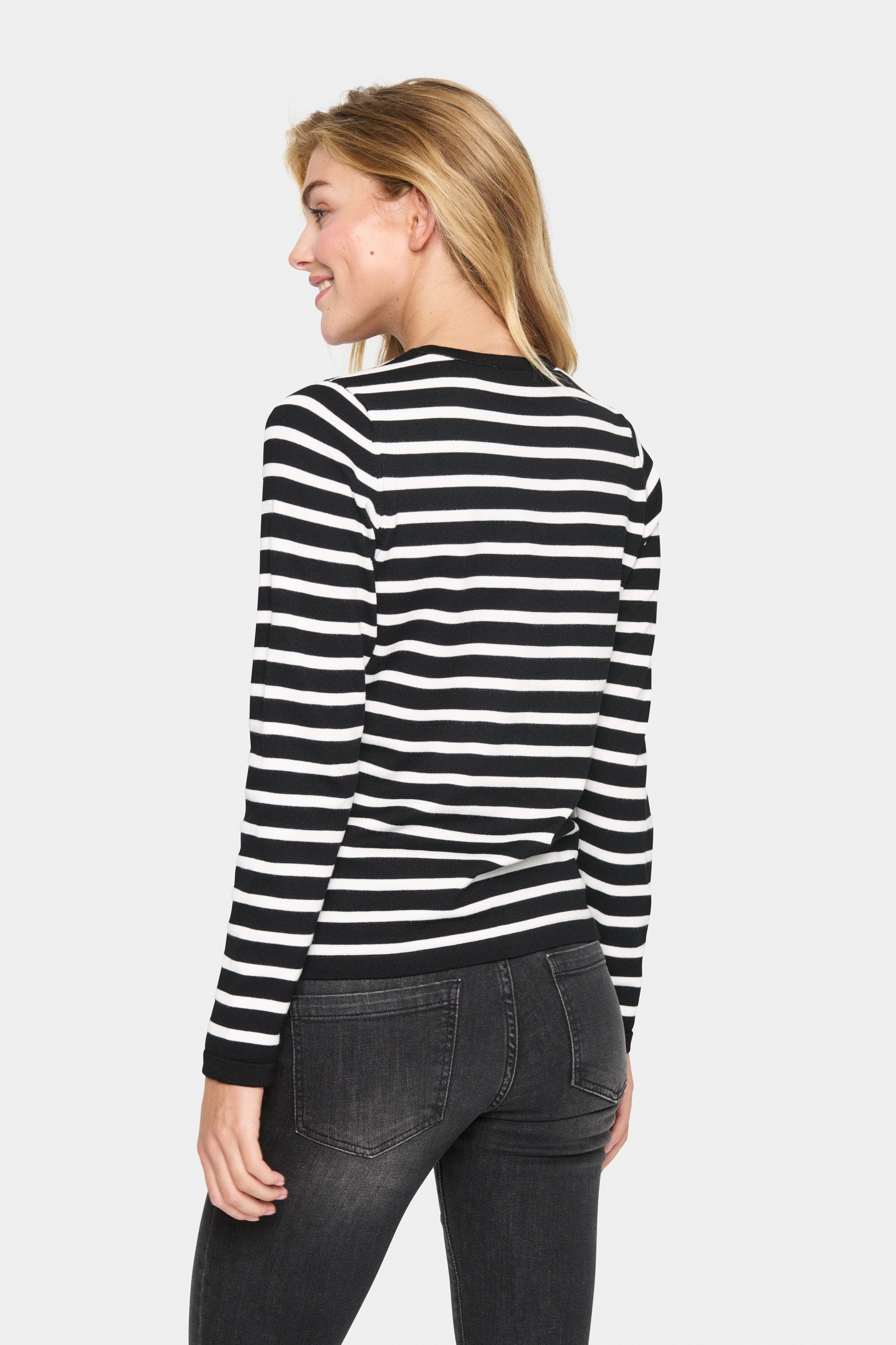 Saint Tropez Vest MilaSZ Striped Cardigan