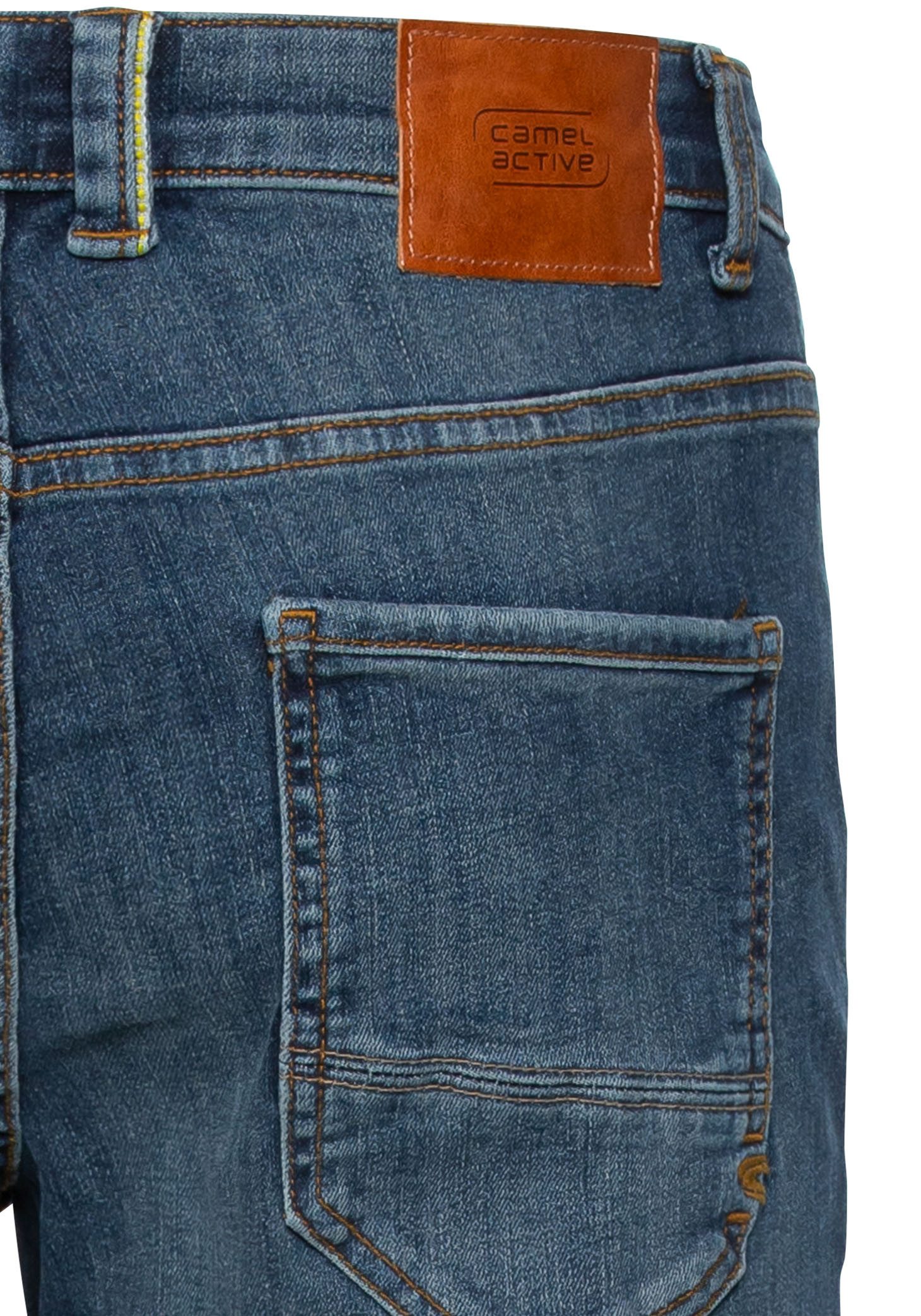 camel active 5-pocket jeans Madison lichte used-look
