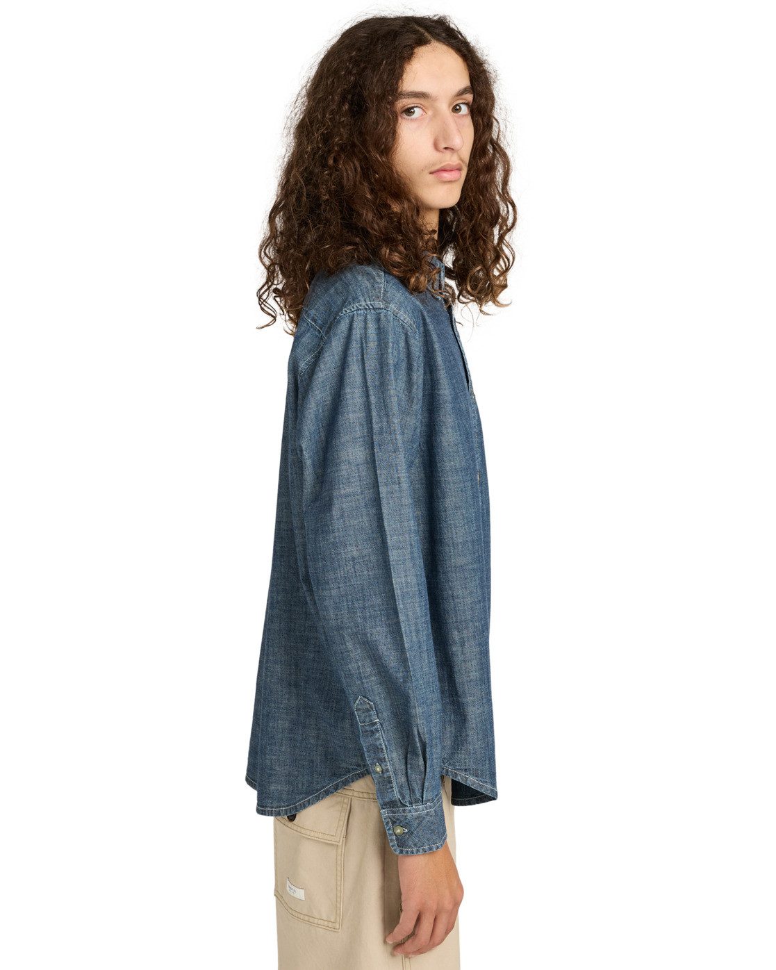Element Overhemd met lange mouwen Button Down Regular Chambray