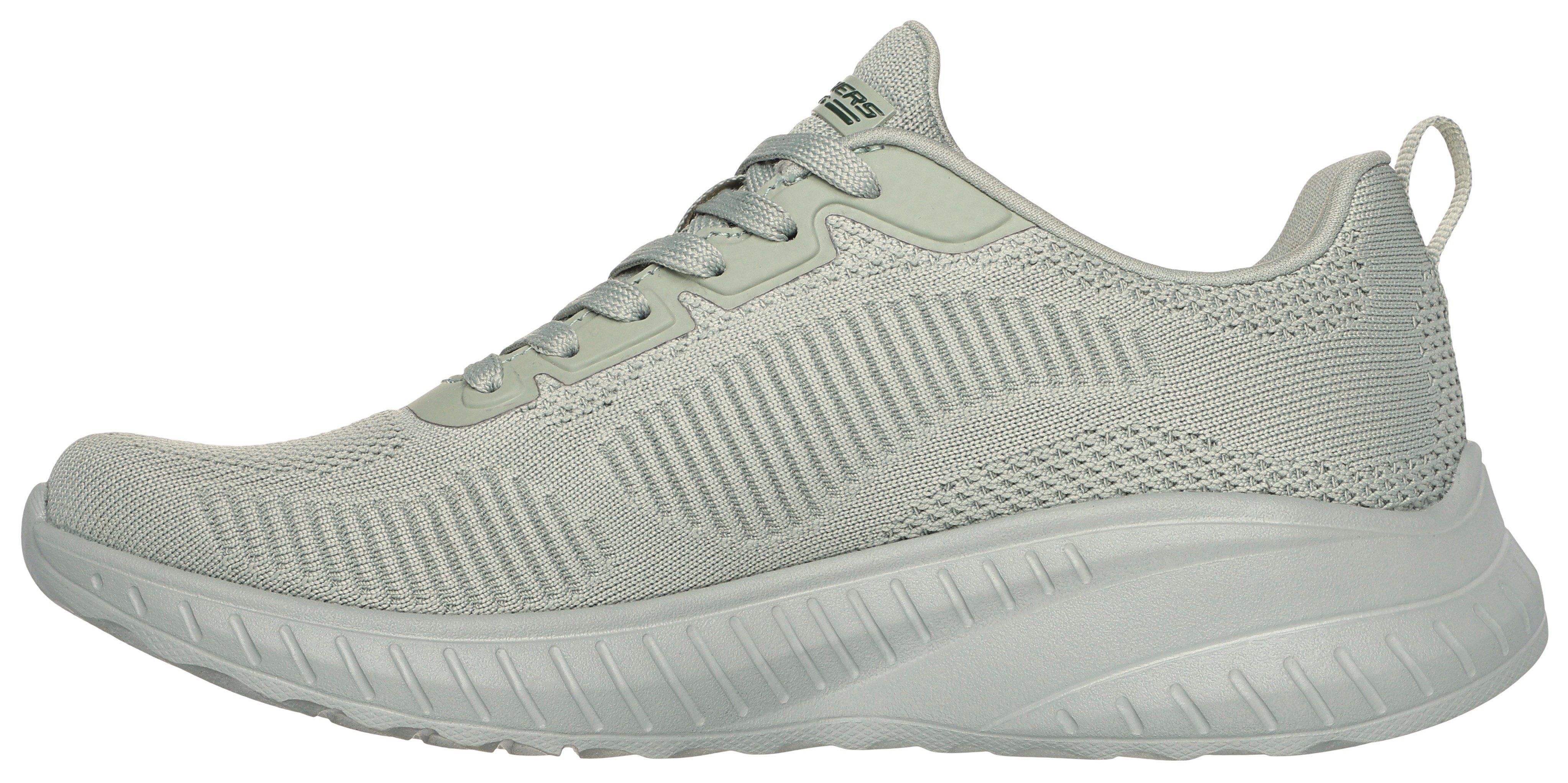 Skechers Sneakers BOBS SQUAD CHAOS FACE OFF , Vrijetijdsschoen, lage schoen, veterschoen met comfort binnenschoen