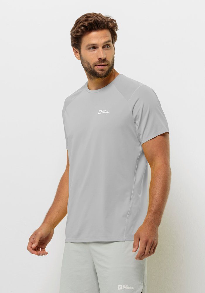 Jack Wolfskin Prelight Chill T-Shirt Men Functioneel shirt Heren XXL grijs cool grey