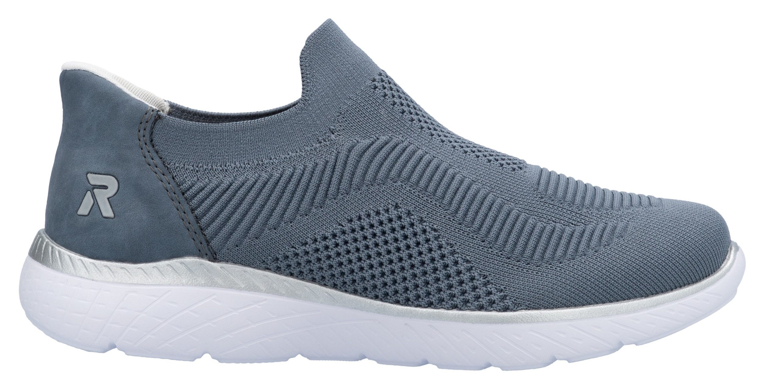 RIEKER Sport Slip-on sneakers Ready2GO Slipper, lage schoen, vrijetijdsschoen met MemoSoft binnenzool