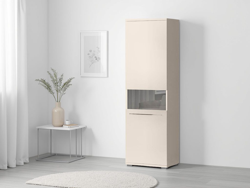 Places of Style Vitrinekast Piano UV-gecoat, soft close-functie