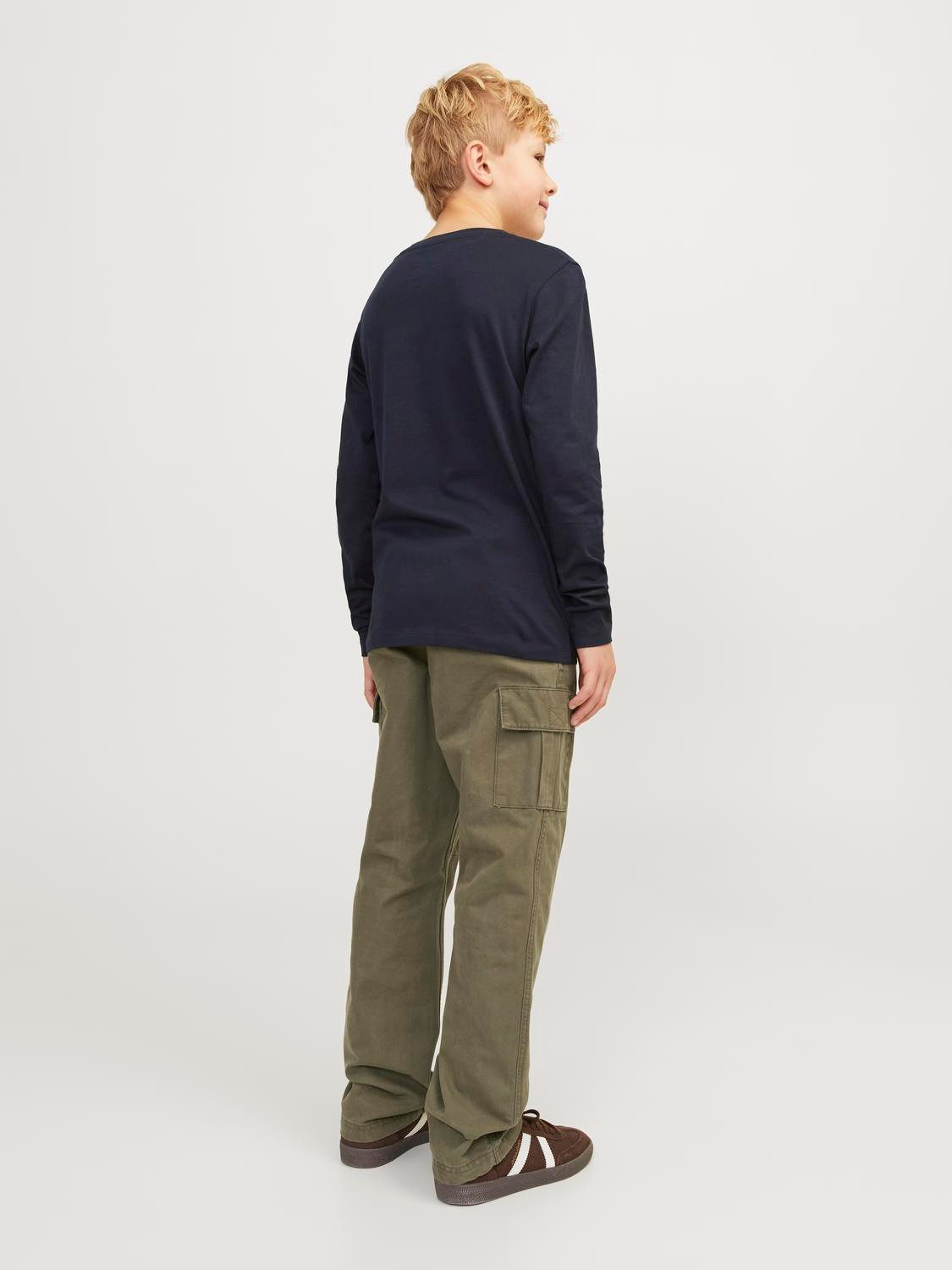 Jack & Jones Junior Cargobroek JPSTKANE JJBARKLEY CARGO PANT NOOS JNR