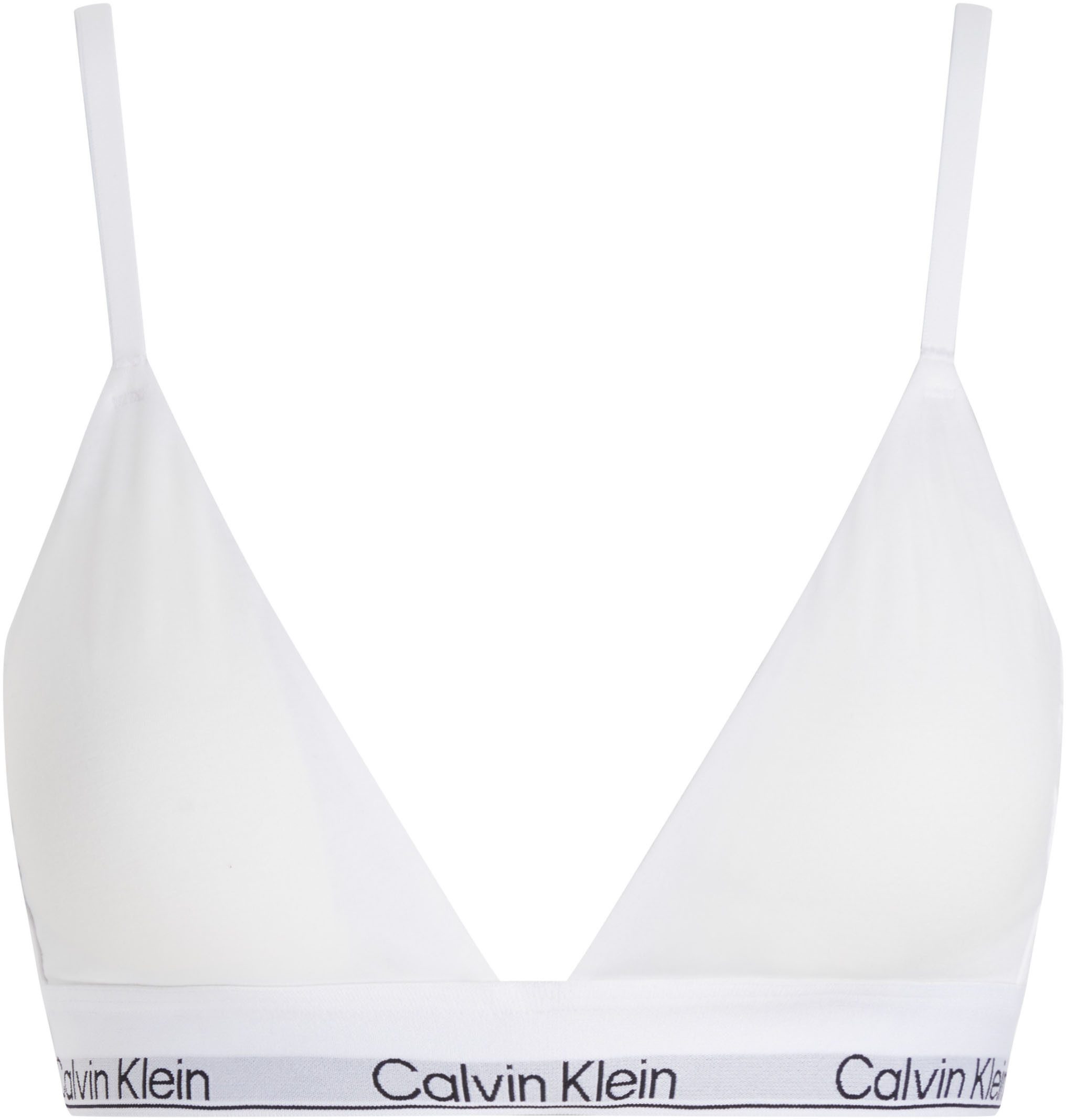 Calvin Klein Triangel-bh LGHT LINED TRIANGLE met ck-logo op de tailleband