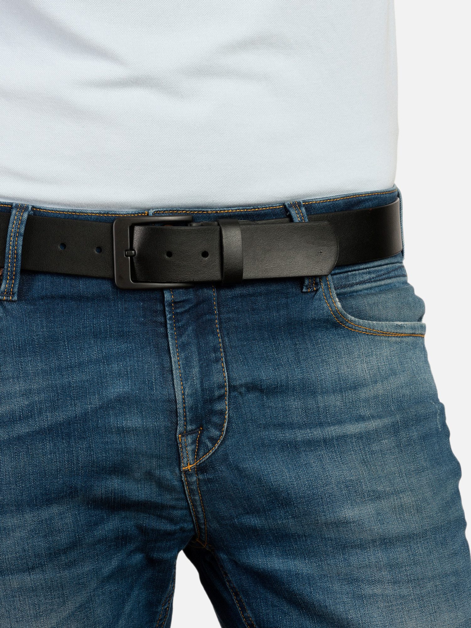MONTI Leren riem Atlanta