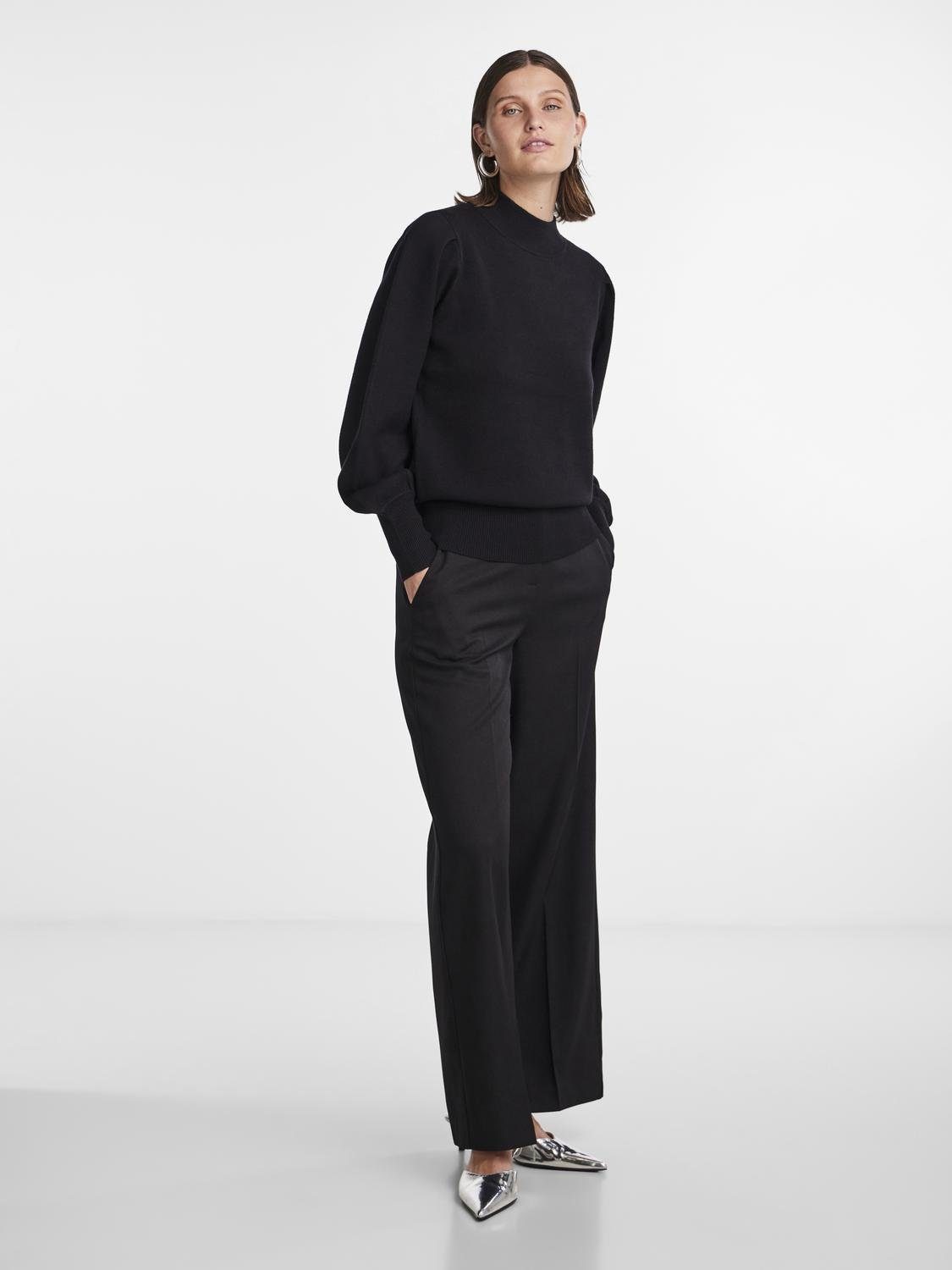Y.A.S Gebreide trui YASFONNY LS KNIT PULLOVER S. NOOS