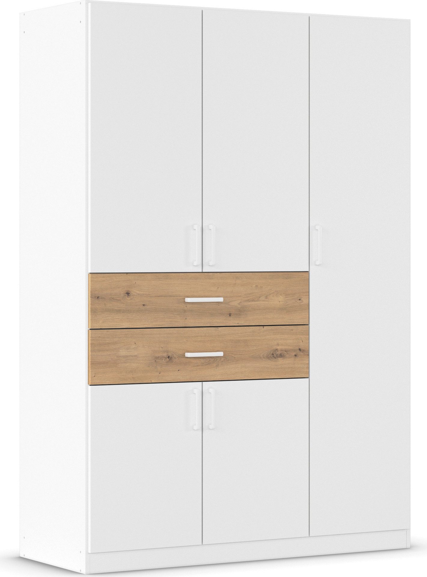 rauch Draaideurkast Kledingkast kast garderobe MAIKA met decor-front 2 lades, in verschillende breedtes, hoogtes, kleuren, made in germany
