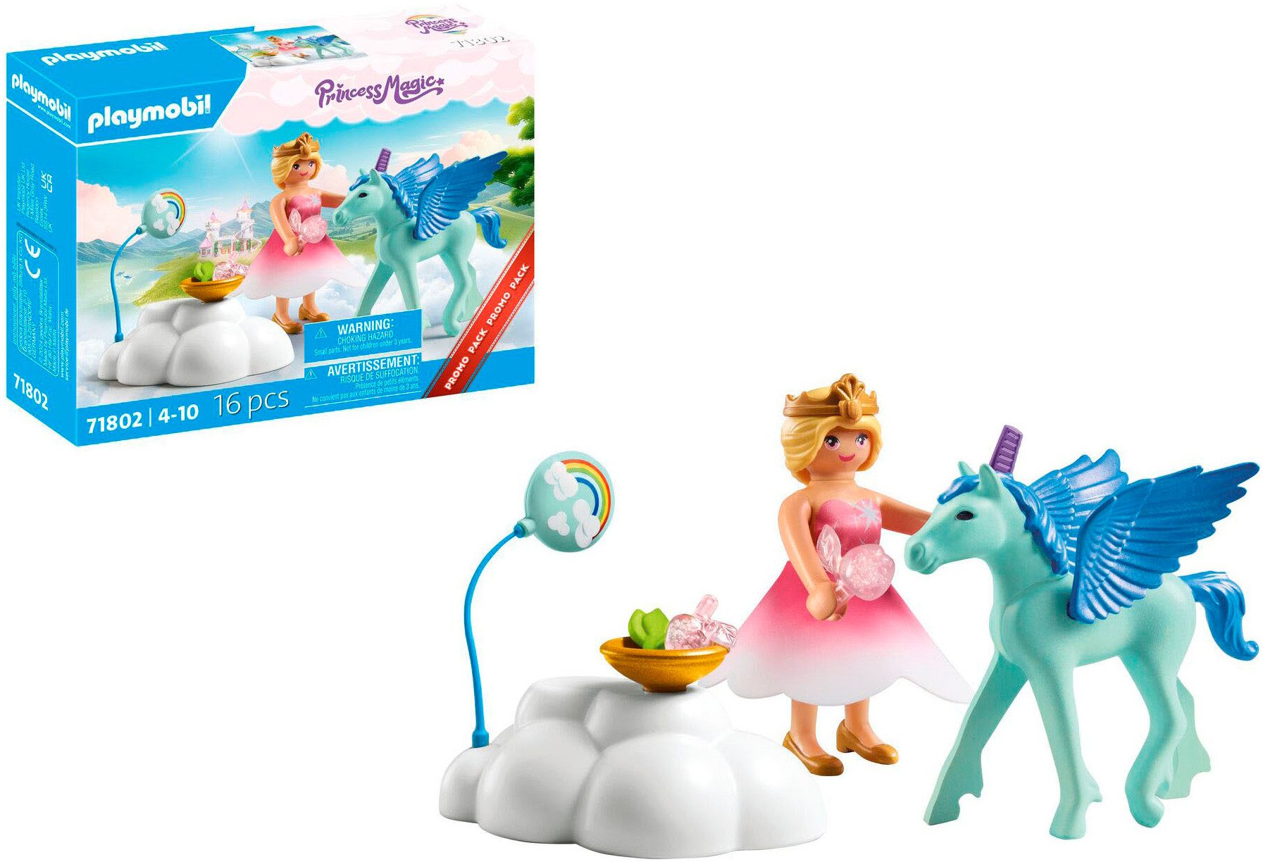 Playmobil® Constructie-speelset Pegasus-Geburtstag (71802), Playmobil Magic (16-delig)