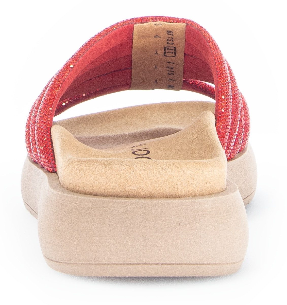 Gabor Slippers plateau, zomerschoen, slippers met best fitting-uitrusting