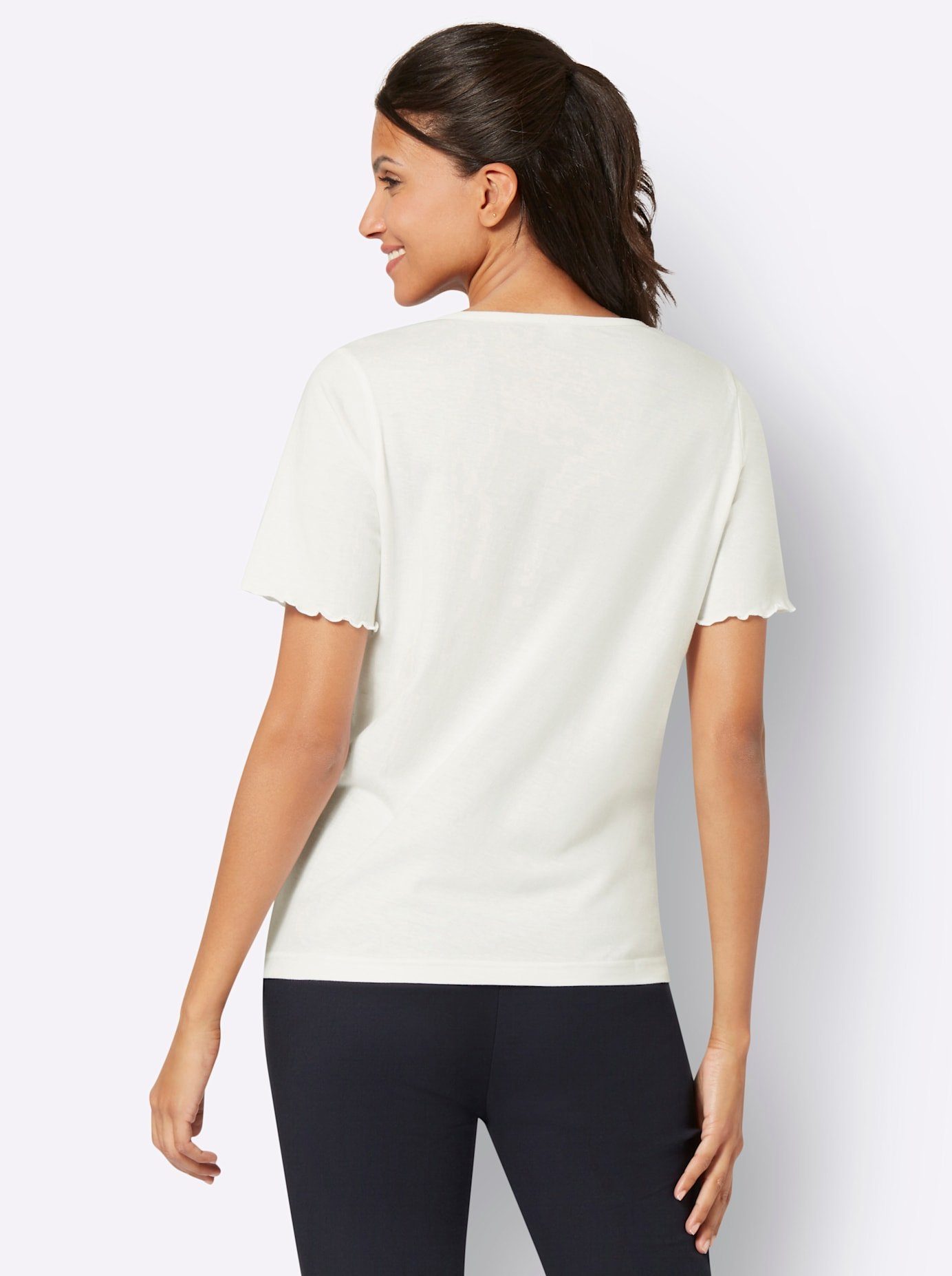 Classic Basics Shirt met korte mouwen (1-delig)