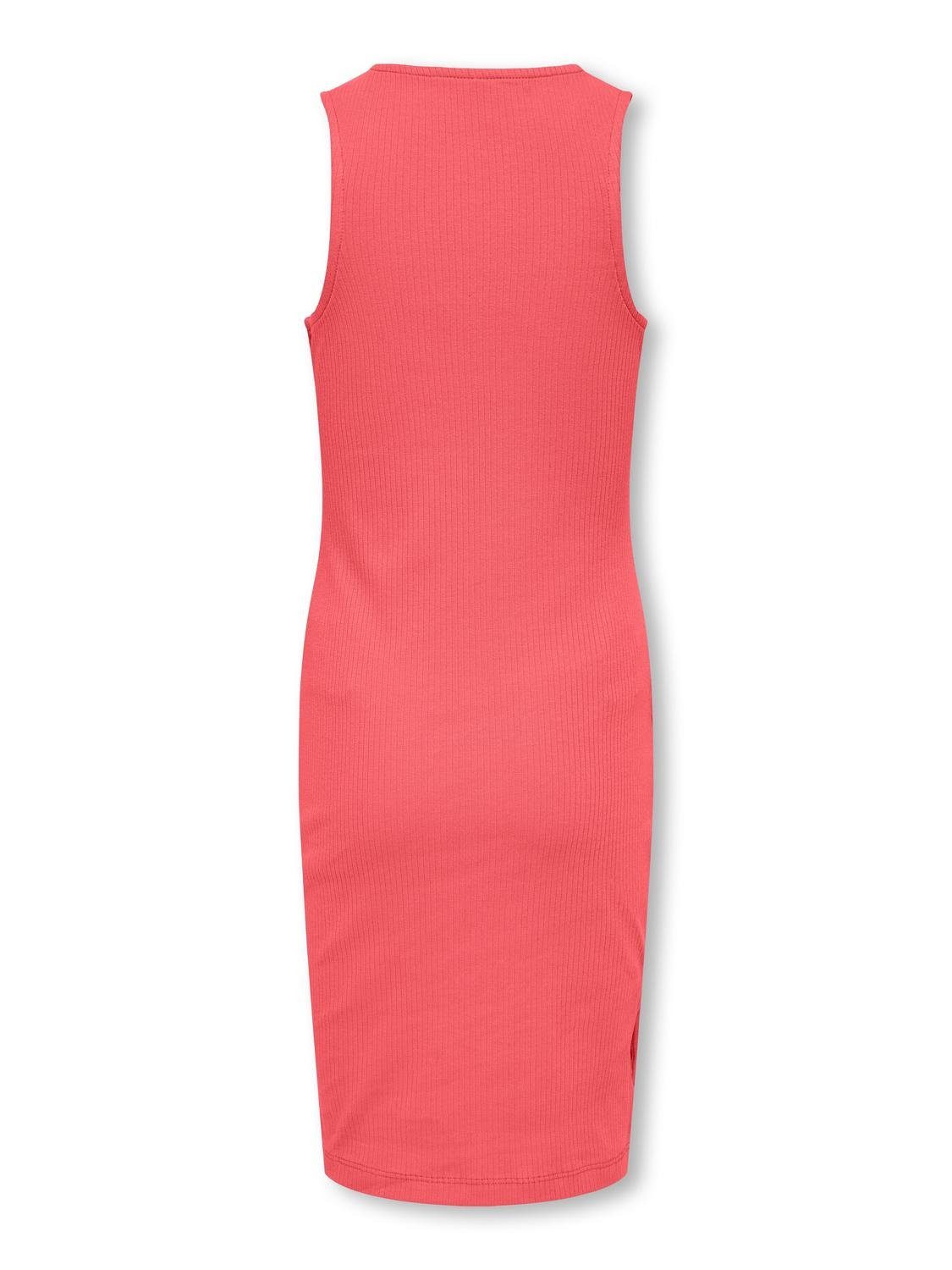 KIDS ONLY Jerseyjurk KOGBELFAST LIFE S/L MIDI DRESS NOOS JRS