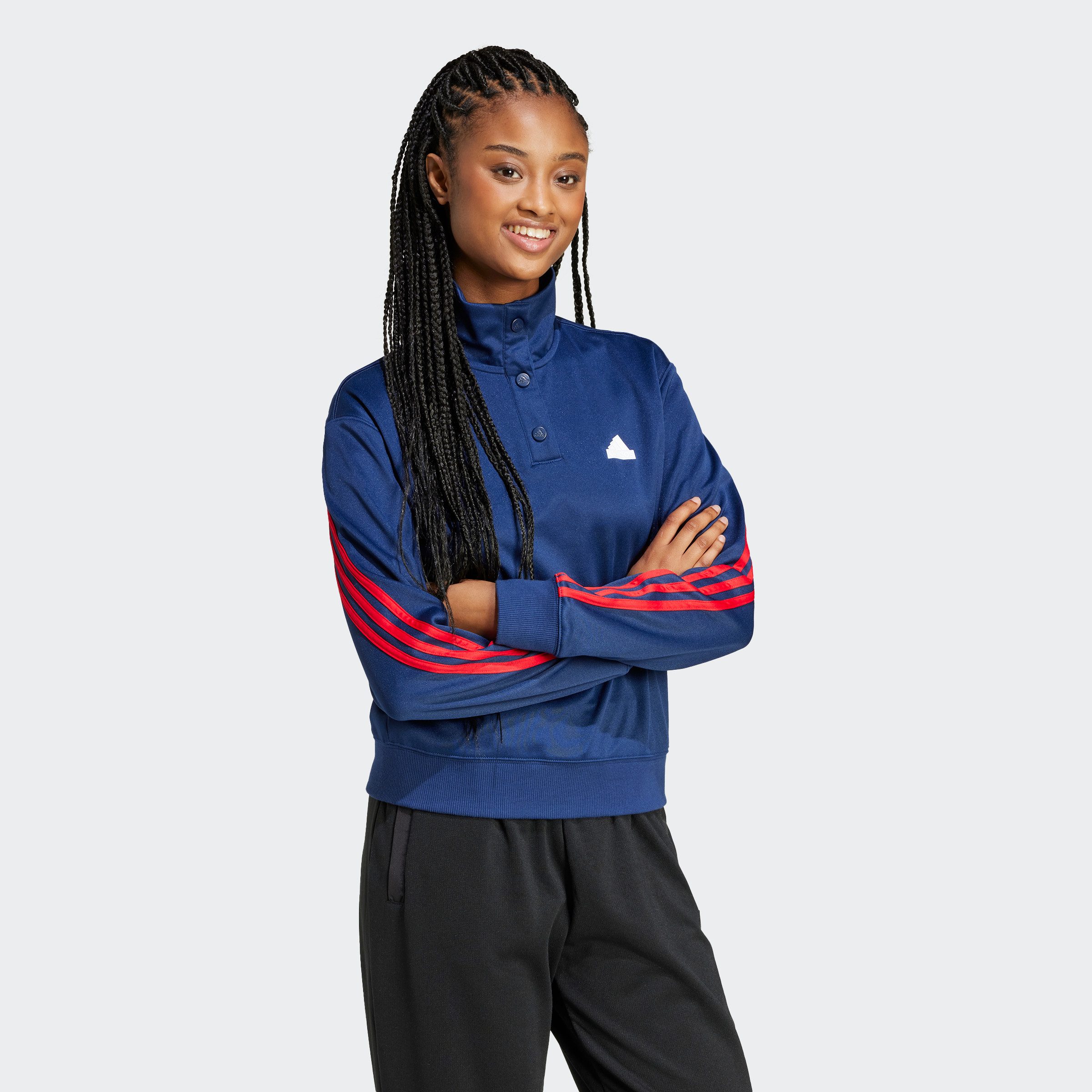 adidas Sportswear Sweatvest W ICONIC 3S TT (1-delig)