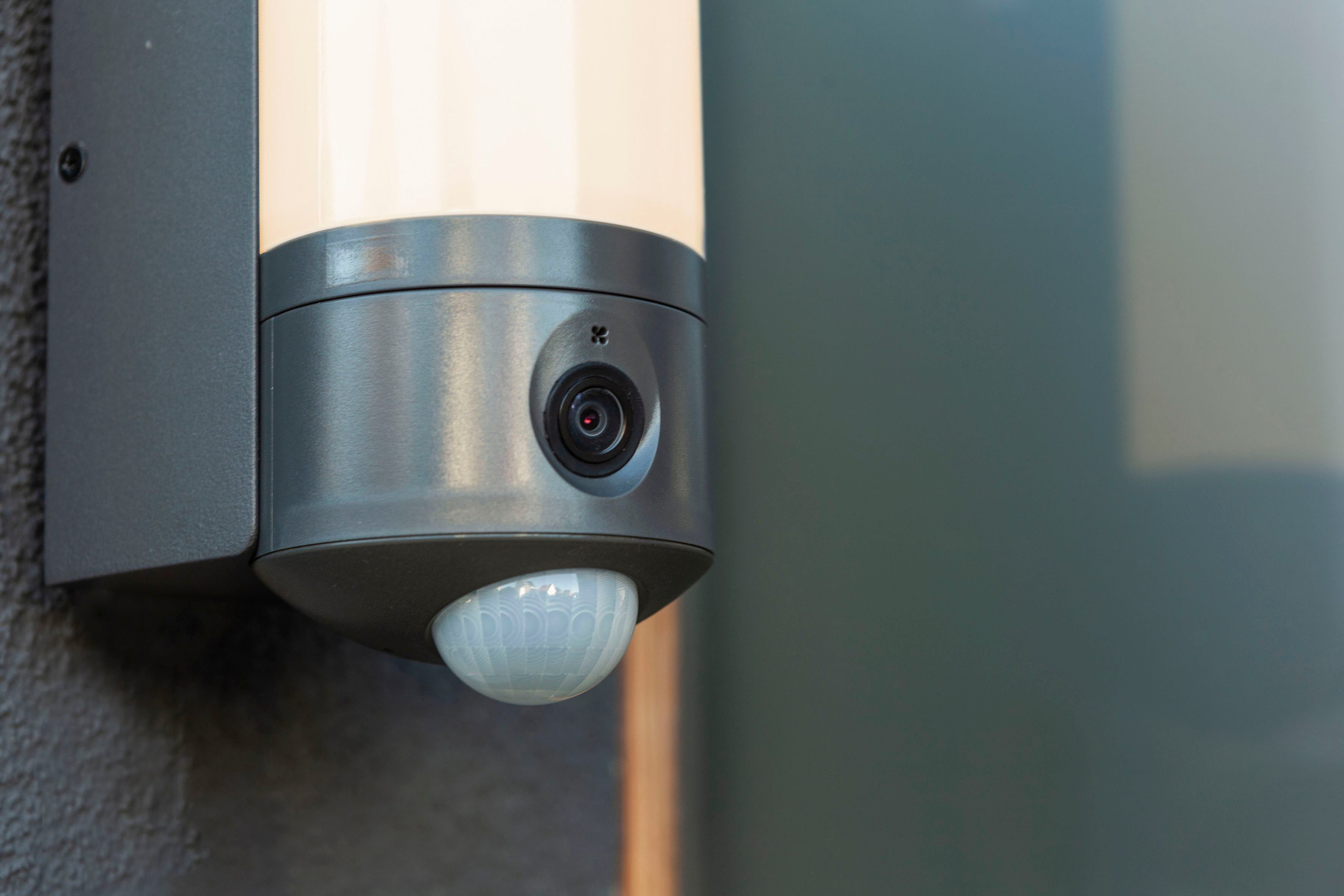 LUTEC Slimme ledlamp Pollux Smart-Home camera lamp (1 stuk)