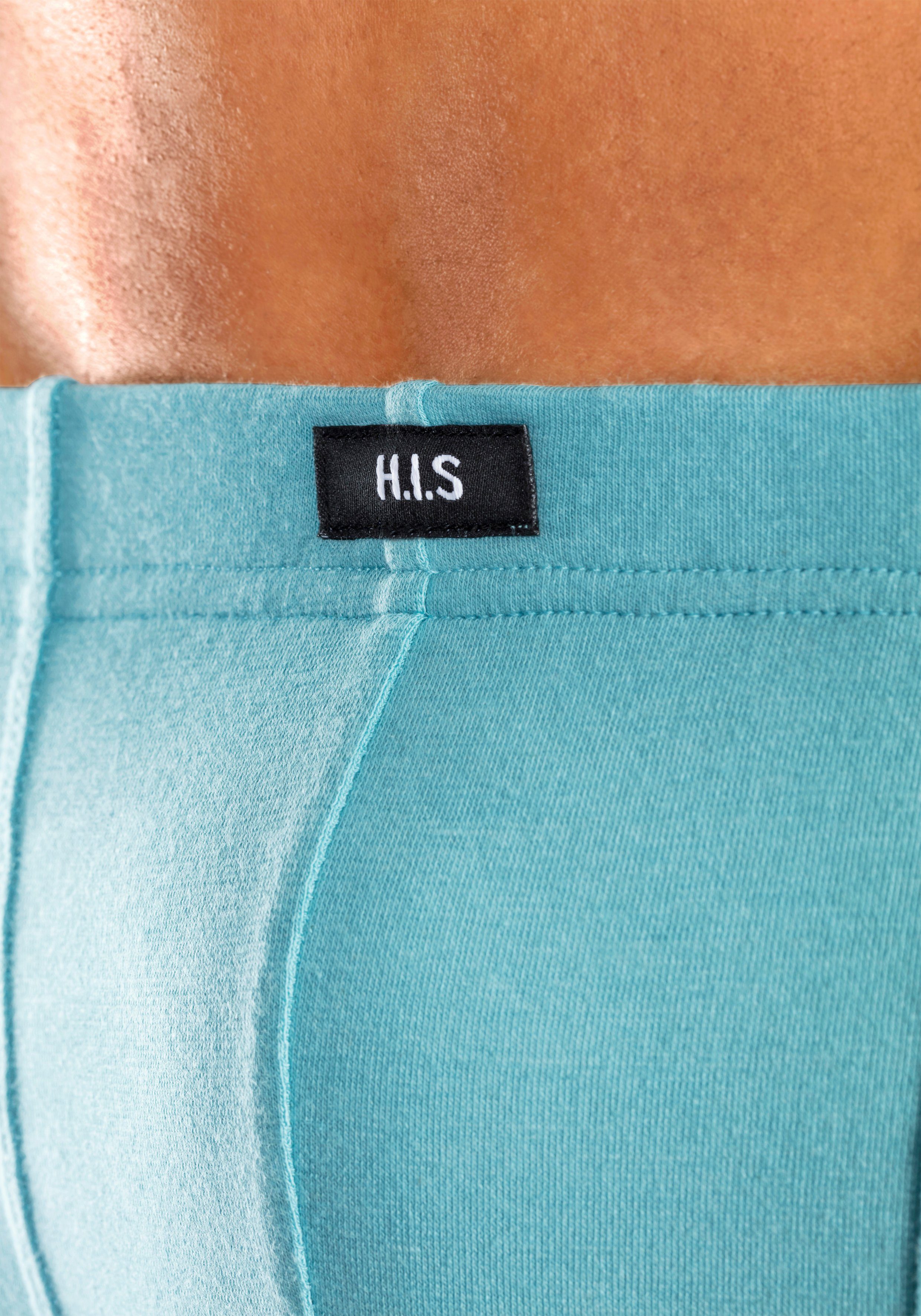 H.I.S Hipster strak zittende boxershorts van katoenstretch (set, 5 stuks)