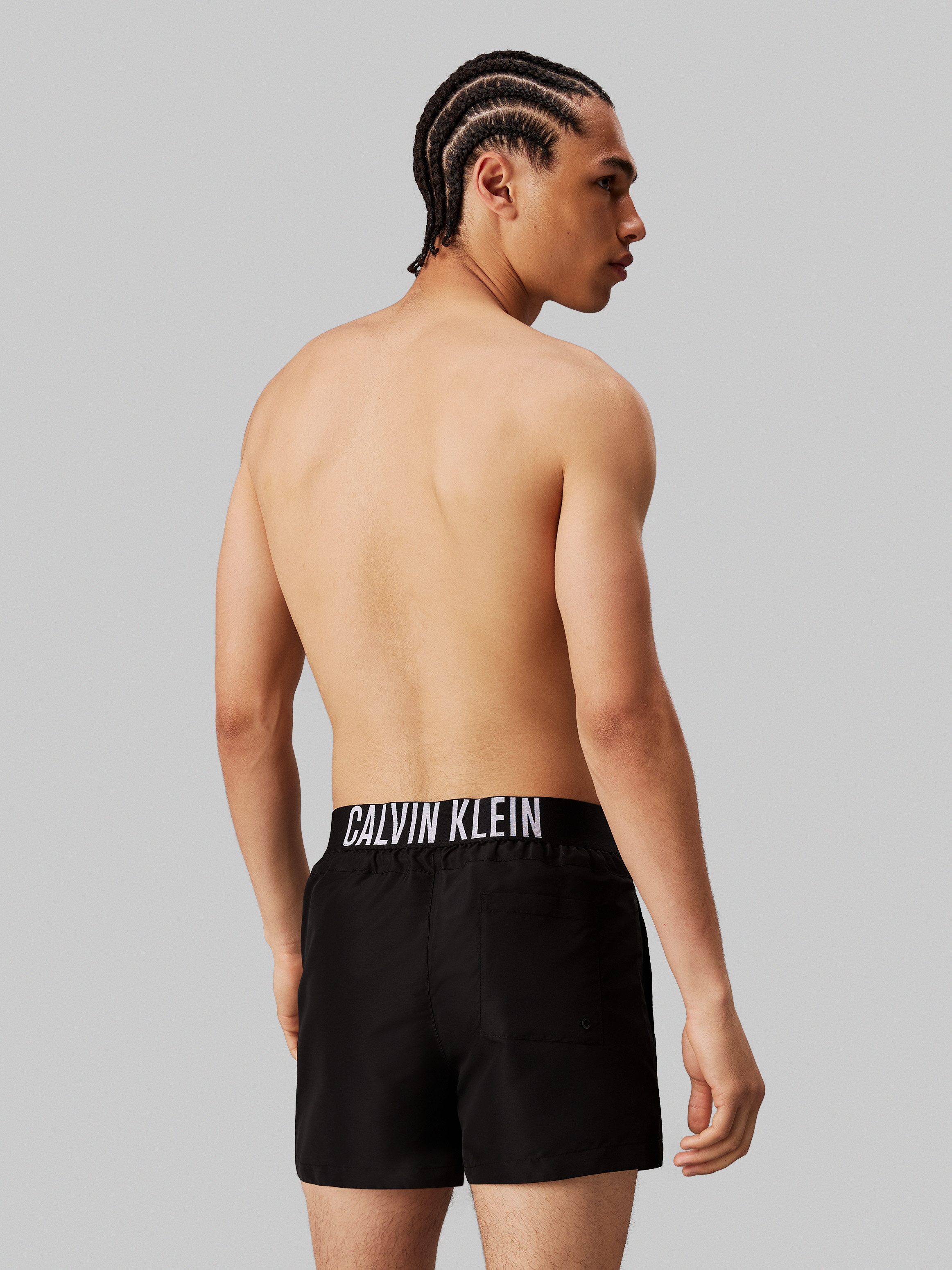 Calvin Klein Swimwear Zwemshort SHORT WB met logoband