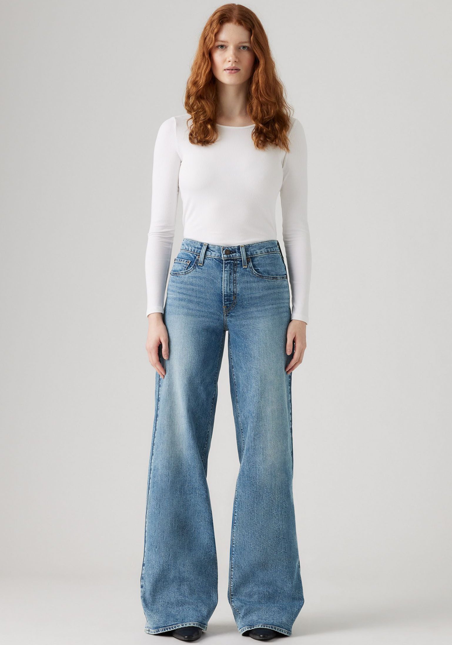 Levi's® Wijd uitlopende jeans