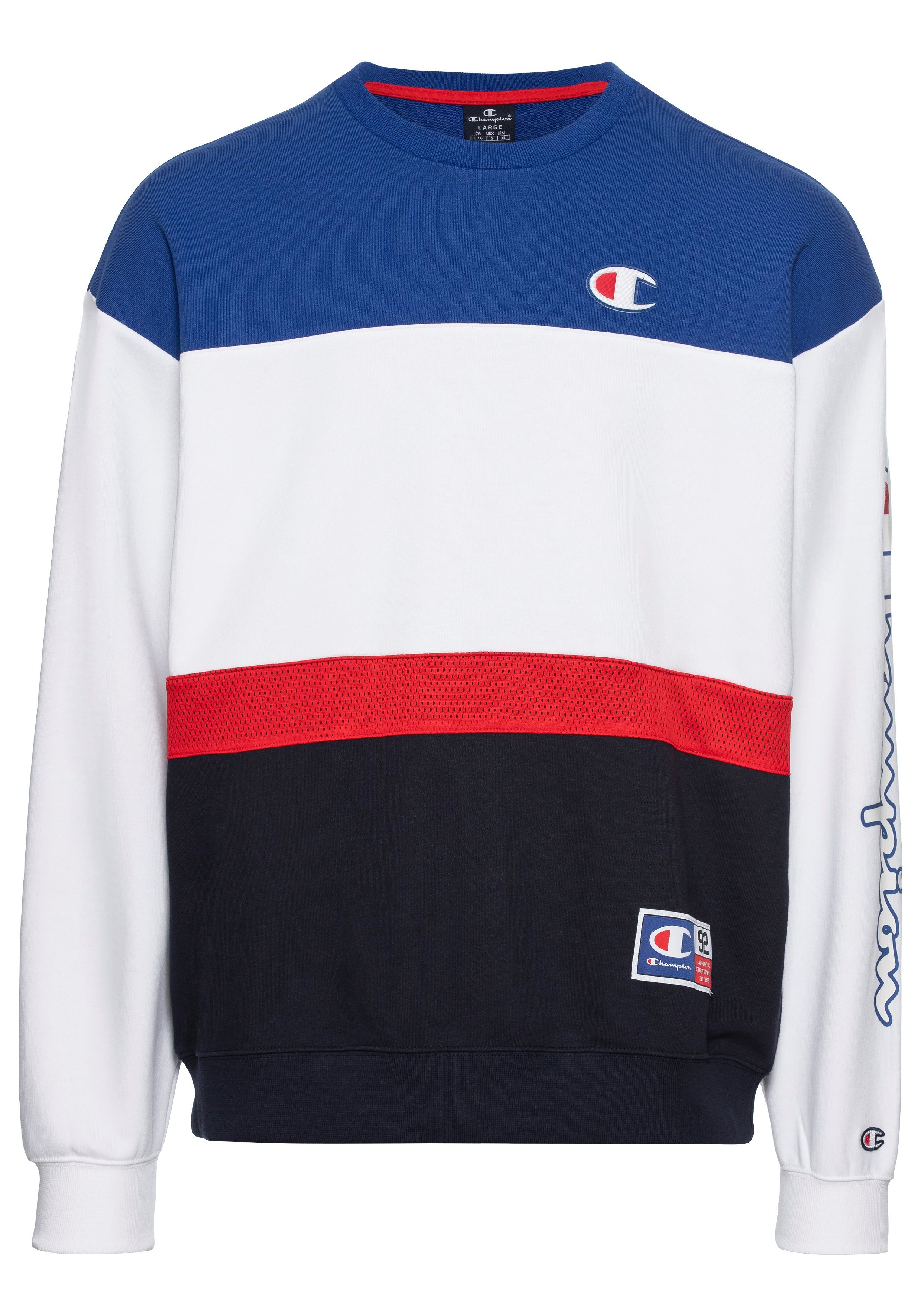 Champion Sweatshirt Retro Sport Crewneck Sweatshirt