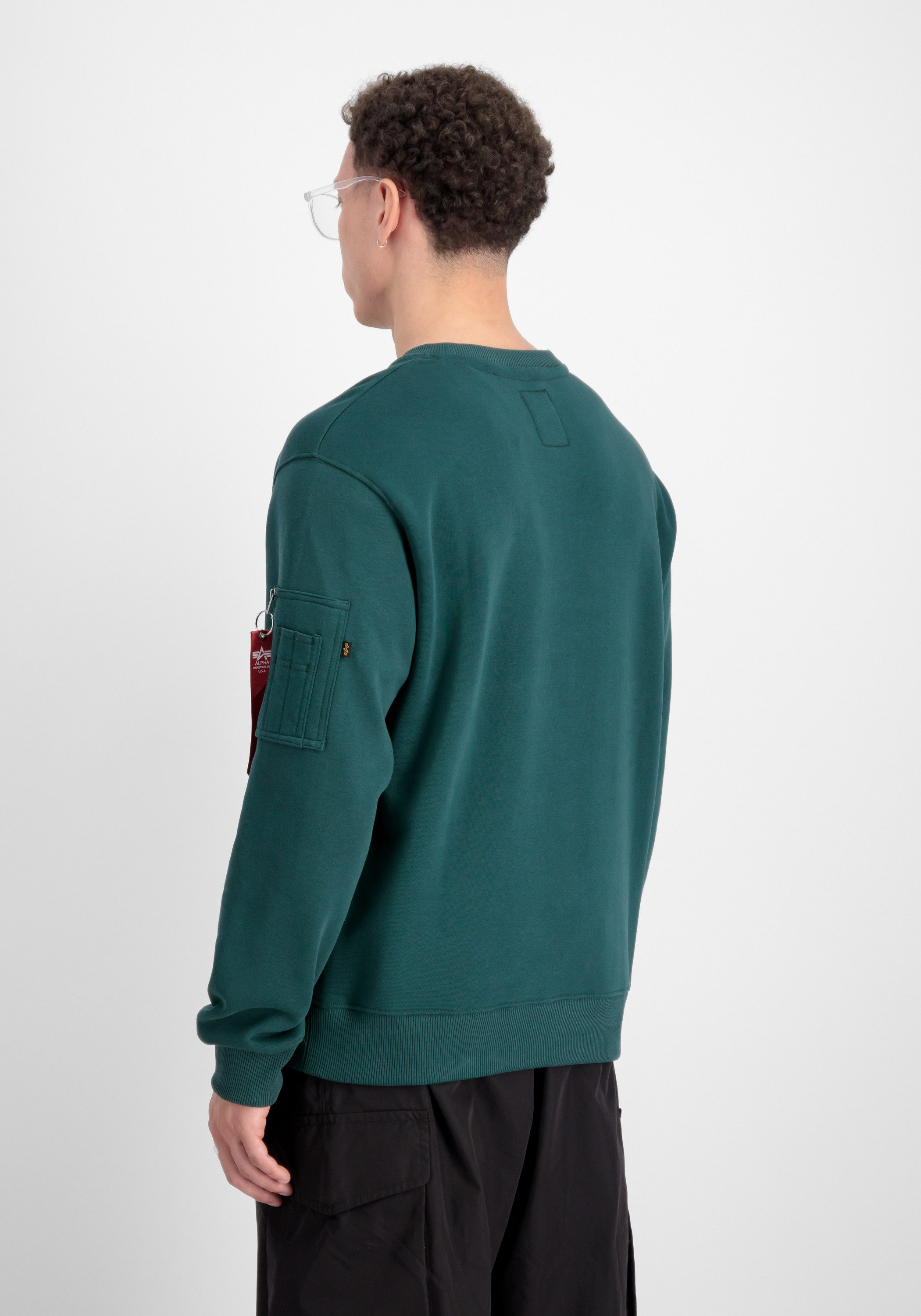 Alpha Industries Sweater Men Sweatshirts Alpha Label Sweater