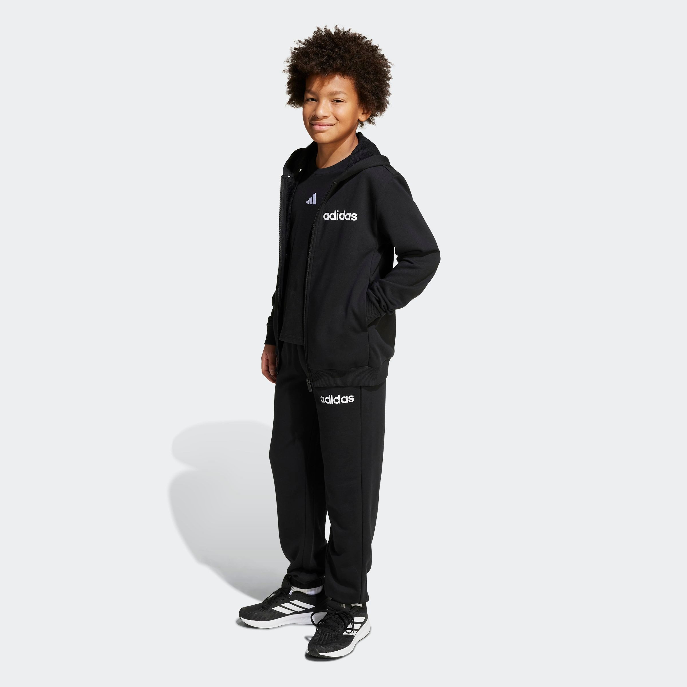 adidas Sportswear Trainingspak J LIN FT TS 220 (2-delig)