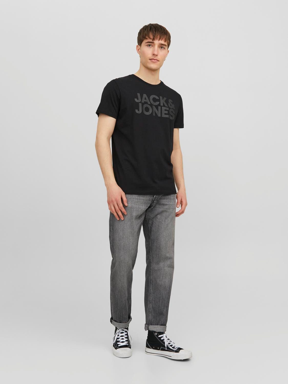Jack & Jones Shirt met ronde hals JJECORP LOGO TEE SS