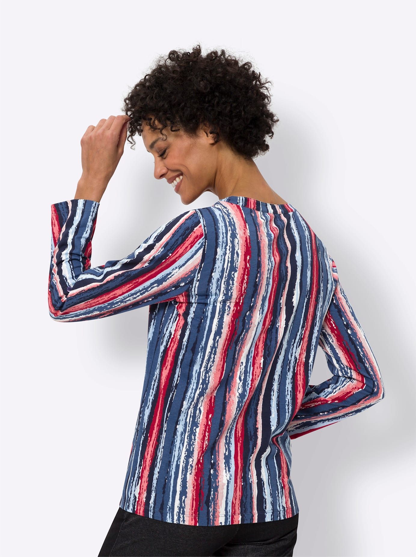 Classic Basics Shirt met print Gedessineerd shirt (1-delig)